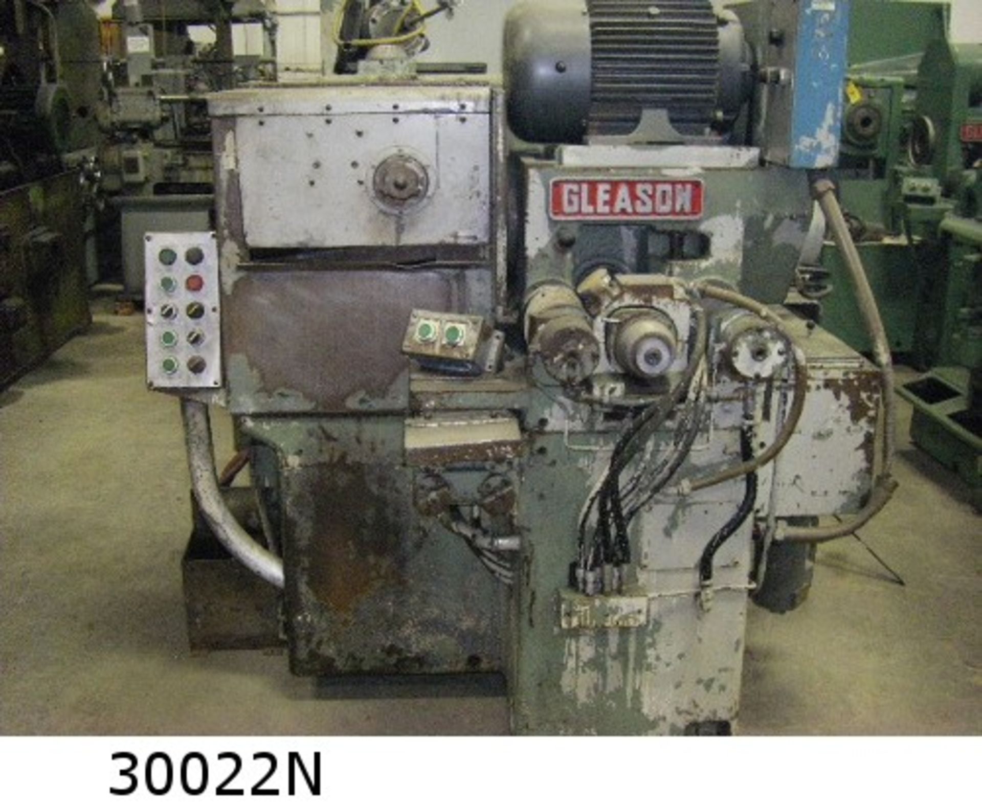 GLEASON 503 HYPOID GEAR LAPPING MACHINE. SERIAL NO. 639811, BUILT 1965