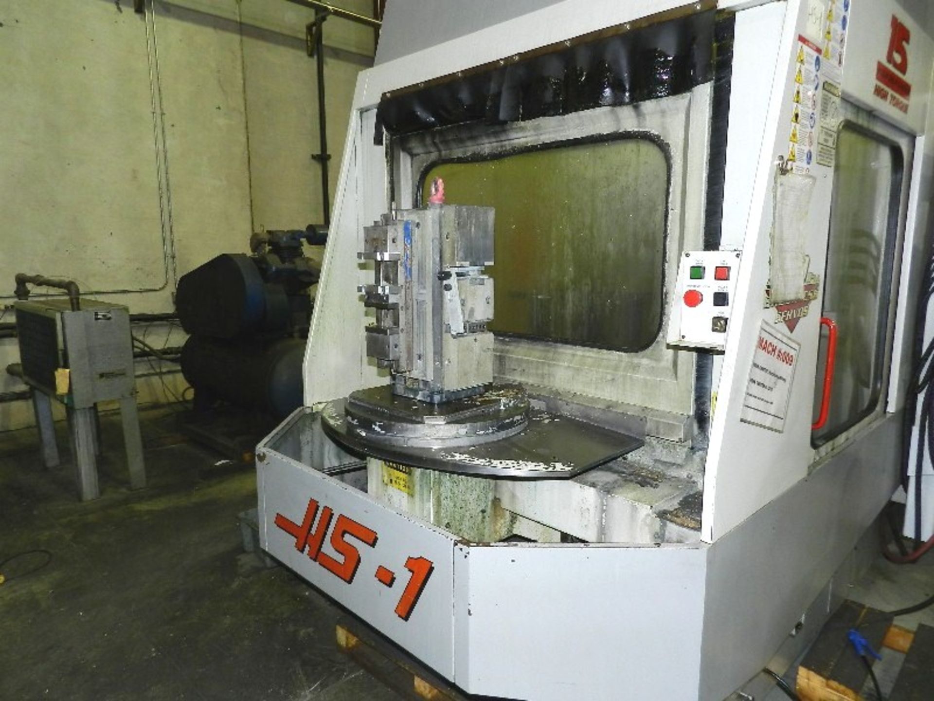 HAAS MODEL HS1RP 4-AXIS HORIZONTAL MACHINING CENTER (1996) - Image 2 of 6