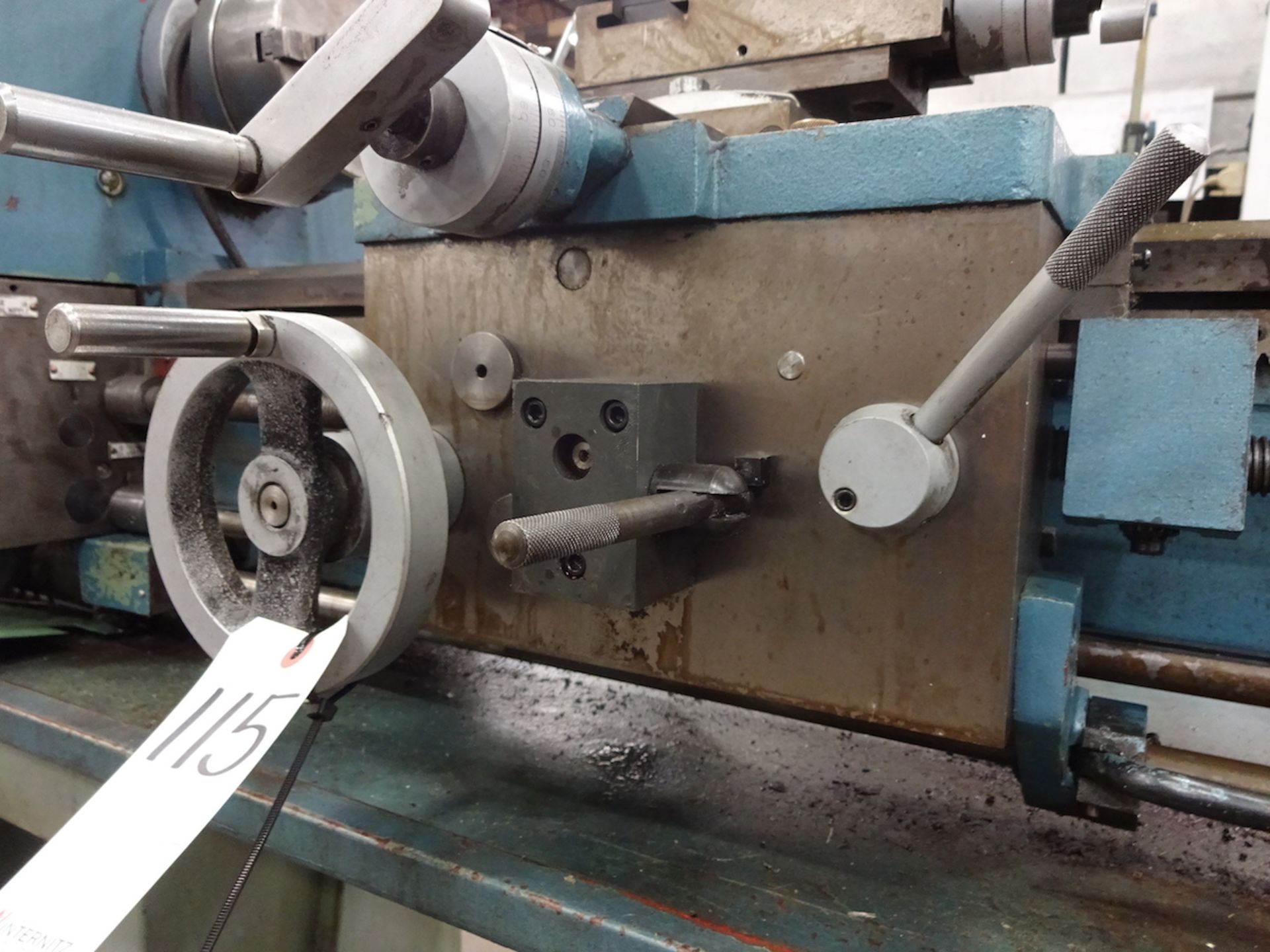 TOOL ROOM LATHE: 6" CHUCK; FULL LENGTH LEAD SCREW; 7" X 34" (APPROX.); 60-1800 RPM; 1HP. - Image 9 of 12