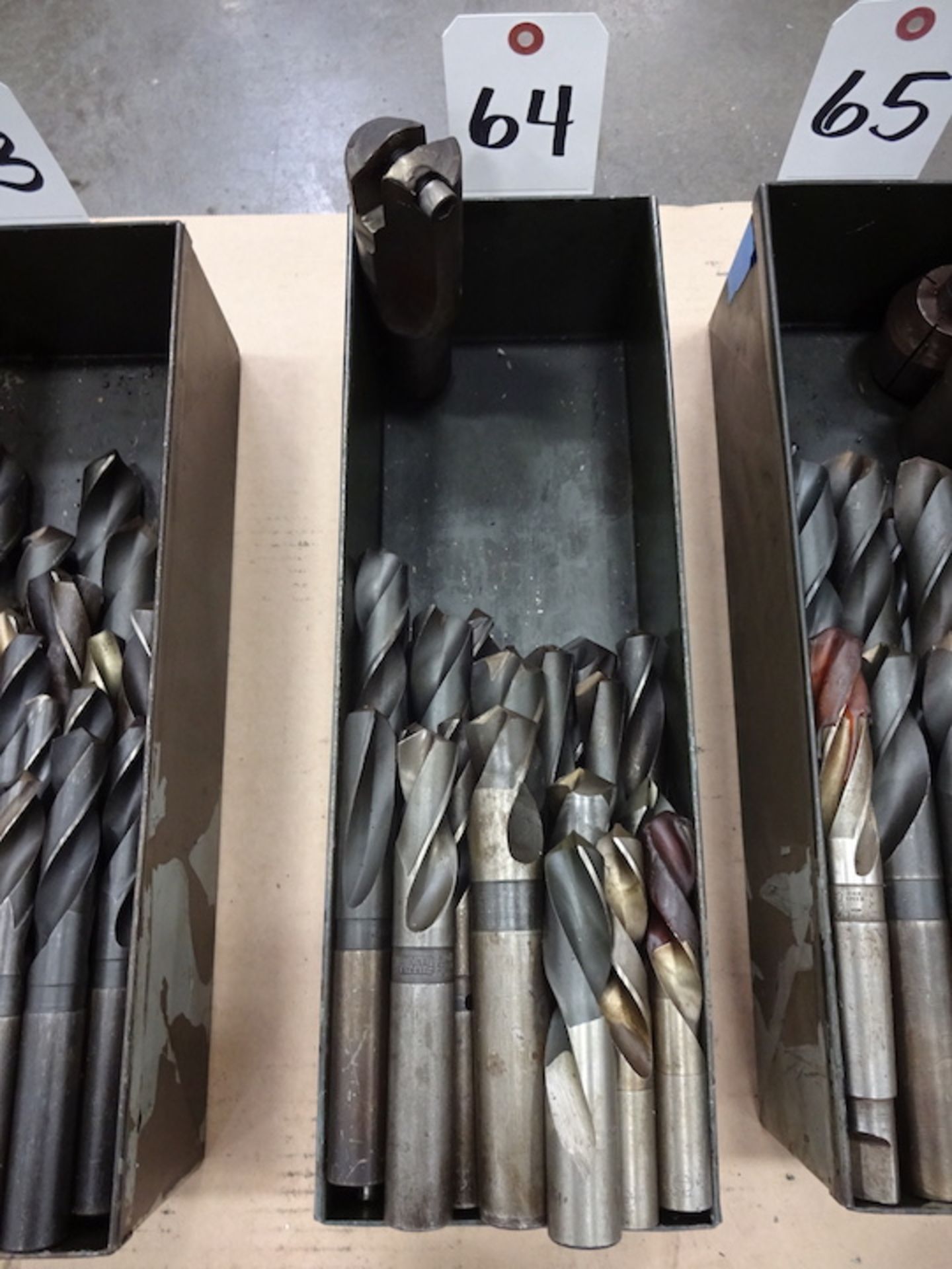 LOT - ASSORTED LARGE DRILLS