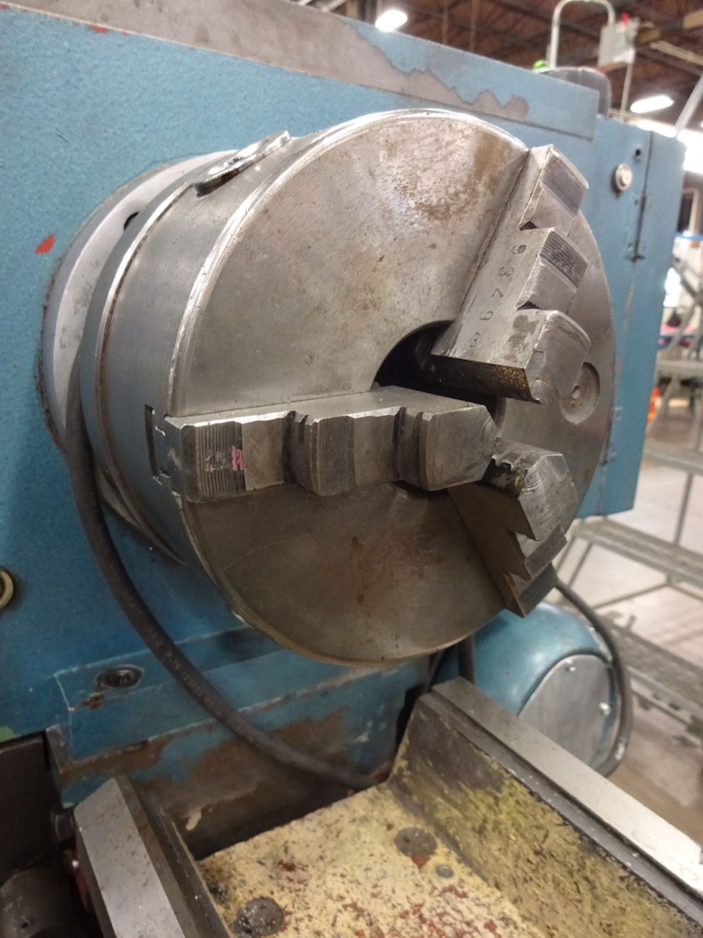 TOOL ROOM LATHE: 6" CHUCK; FULL LENGTH LEAD SCREW; 7" X 34" (APPROX.); 60-1800 RPM; 1HP. - Image 7 of 12