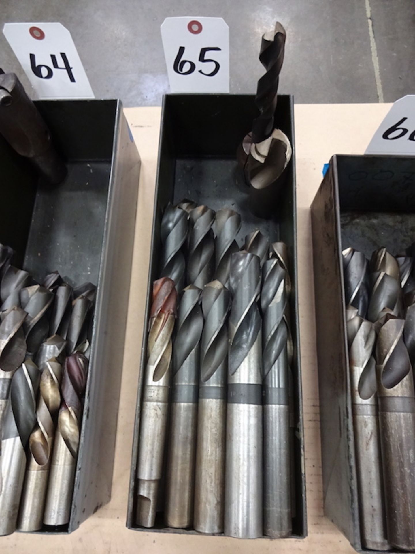 LOT - ASSORTED LARGE DRILLS