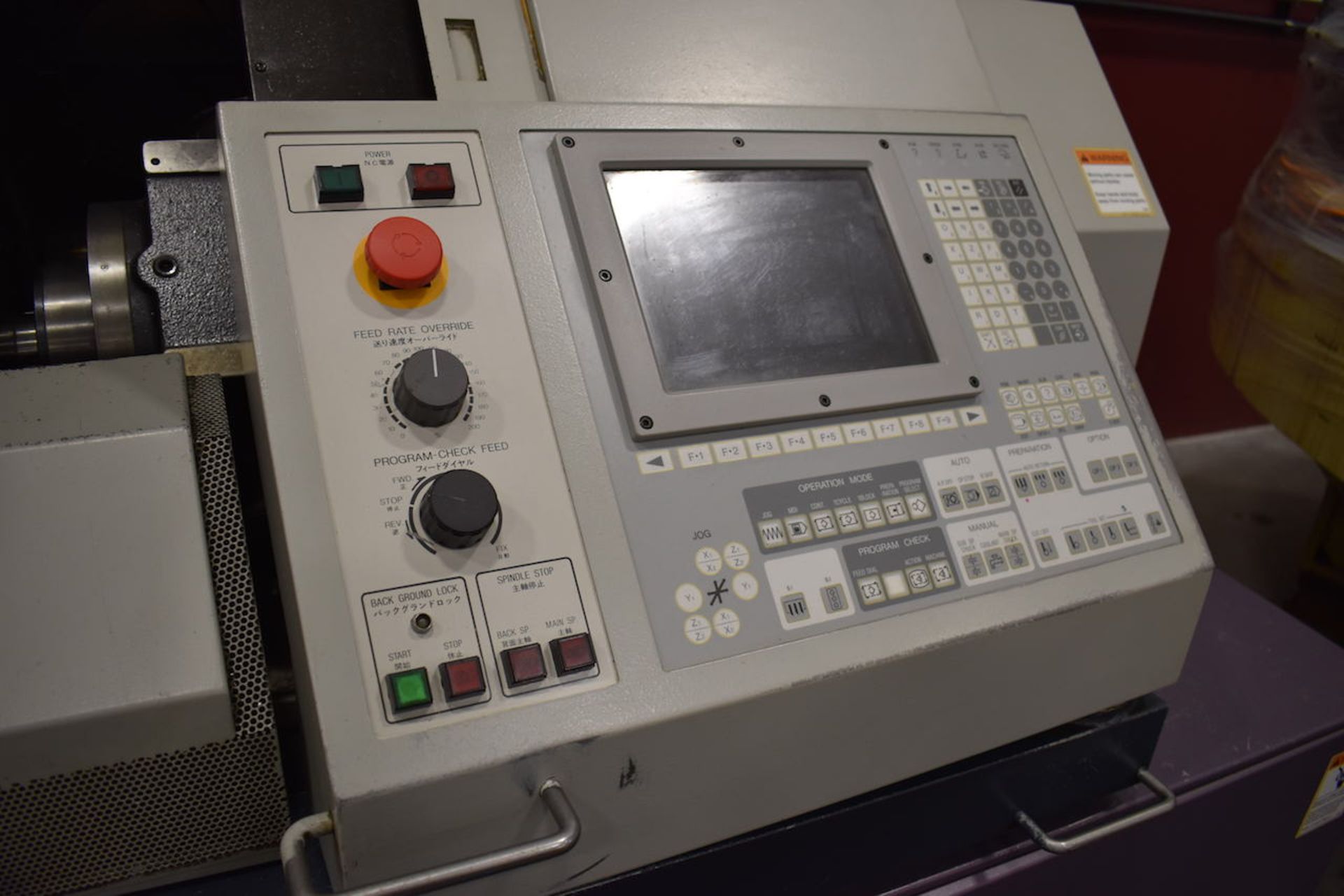 CITIZEN CINCOM MODEL L-32 SWISS TYPE CNC LATHE: S/N V11093 (2000); W/Mfg. No. 42532/0932; W/Iemca - Image 3 of 10