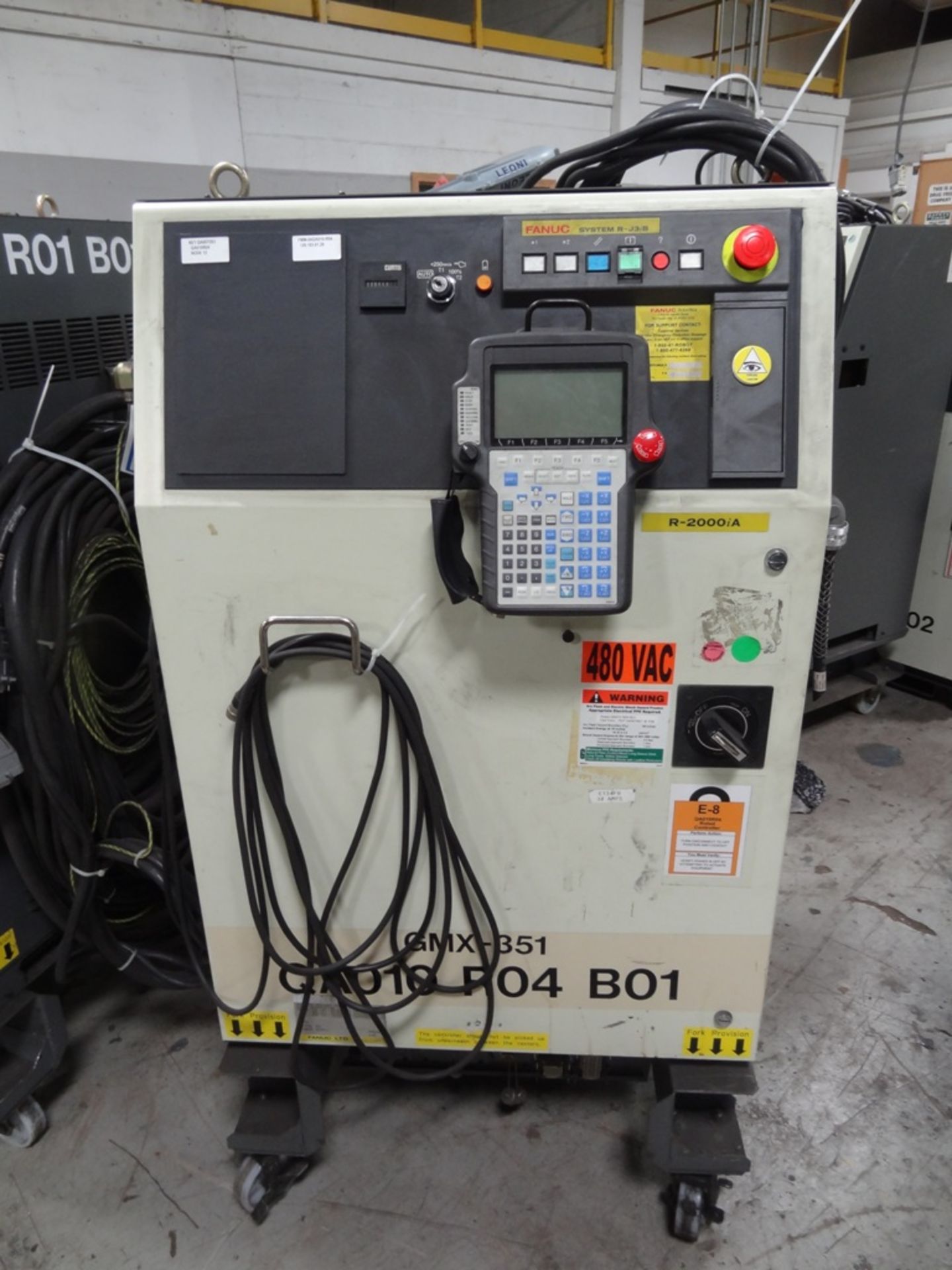 FANUC R2000iA/210F WITH R-J3iB, CABLES, TEACH PEND, SN 80231, YEAR 09/2006, HOURS 6540 LOCATION MI - Image 4 of 8