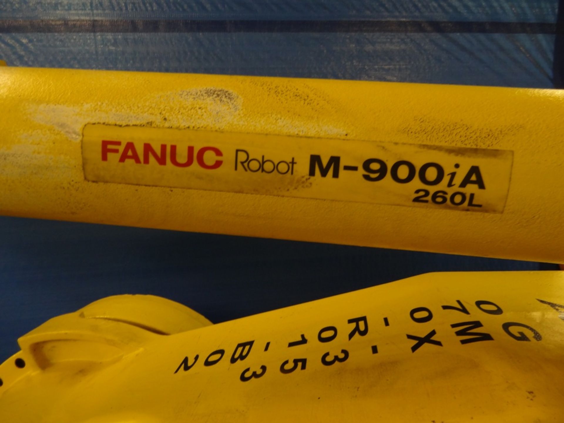 FANUC M-900iA/260L R 30iA, CABLES & TEACH PENDANT, SN 85561, YEAR 08/2007, HOURS 5427, LOCATION MI - Image 2 of 9