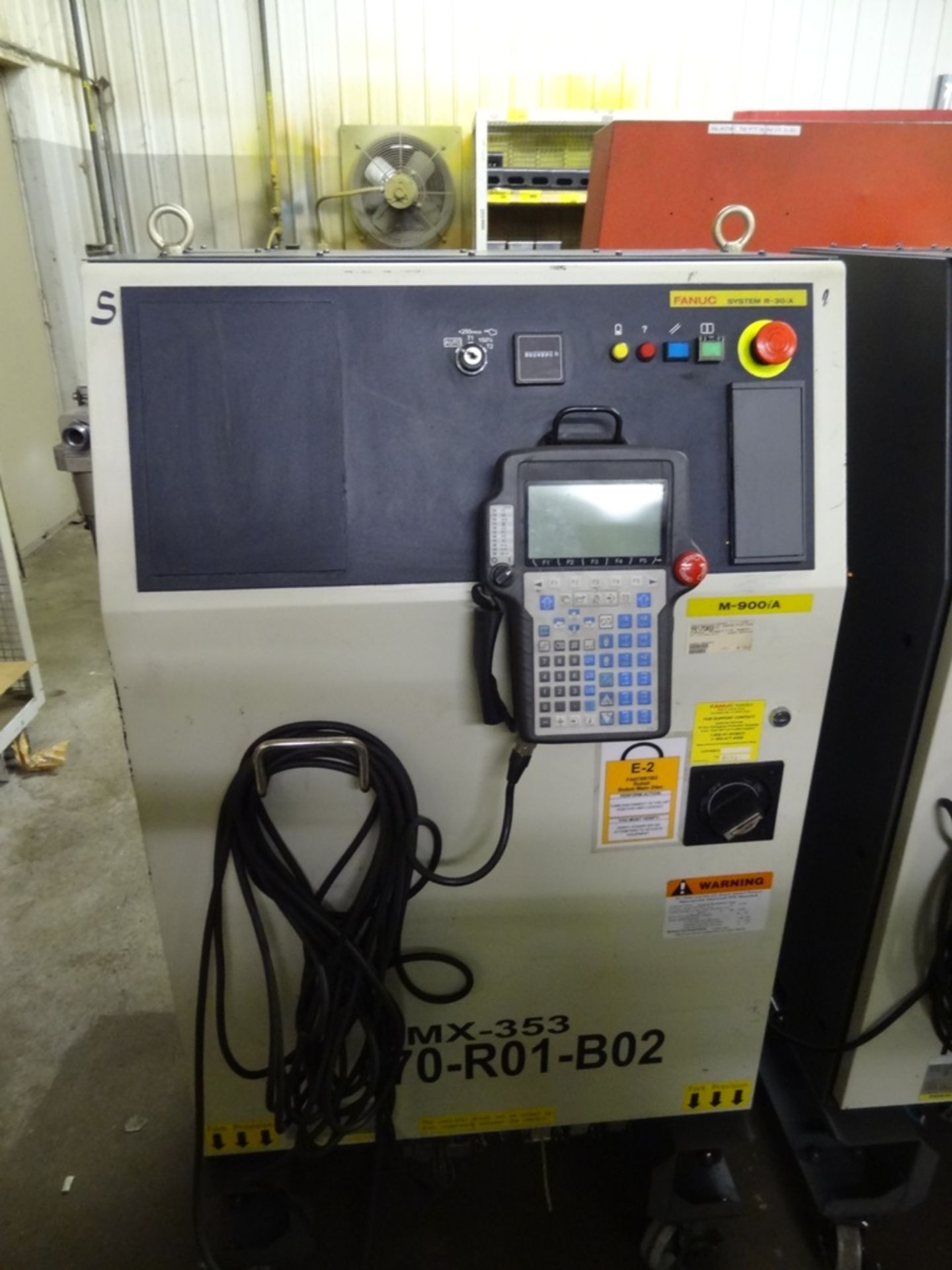 FANUC M-900iA/260L R 30iA, CABLES & TEACH PENDANT, SN 85561, YEAR 08/2007, HOURS 5427, LOCATION MI - Image 4 of 9