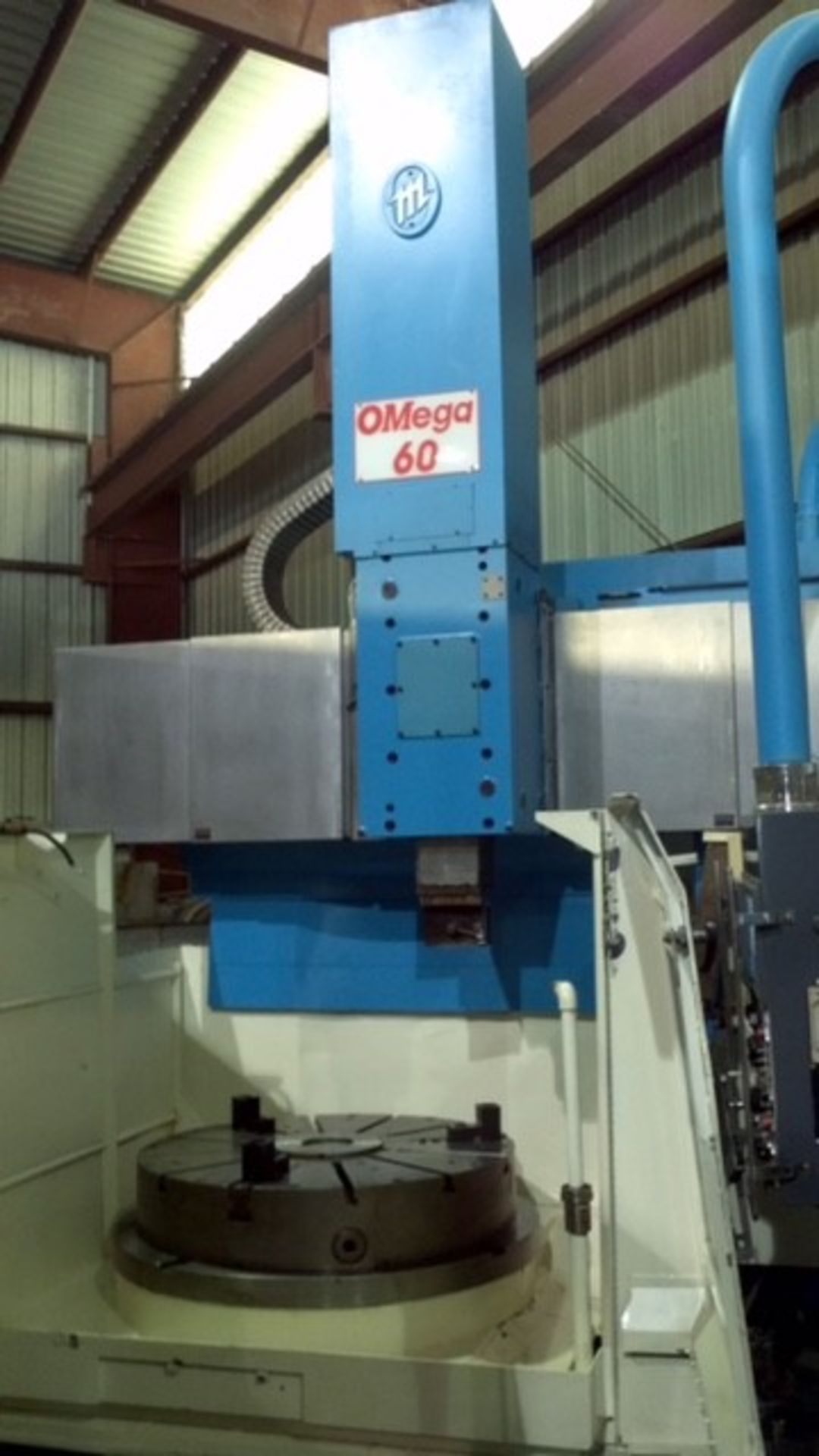 OMEGA 60 CNC VERTICAL TURNING LATHE, 1991, LOCATION TX, BUYER TO SHIP