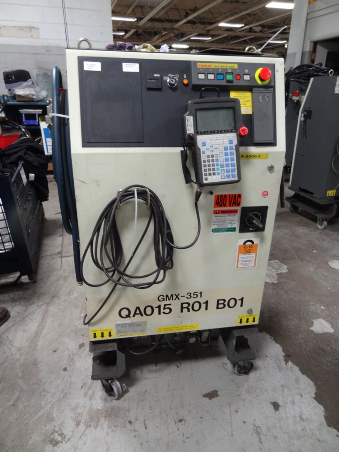 FANUC R2000iA/210F WITH R-J3iB, CABLES, TEACH PEND, SN 72467, YEAR, HOURS 7628 LOCATION MI. - Image 2 of 7