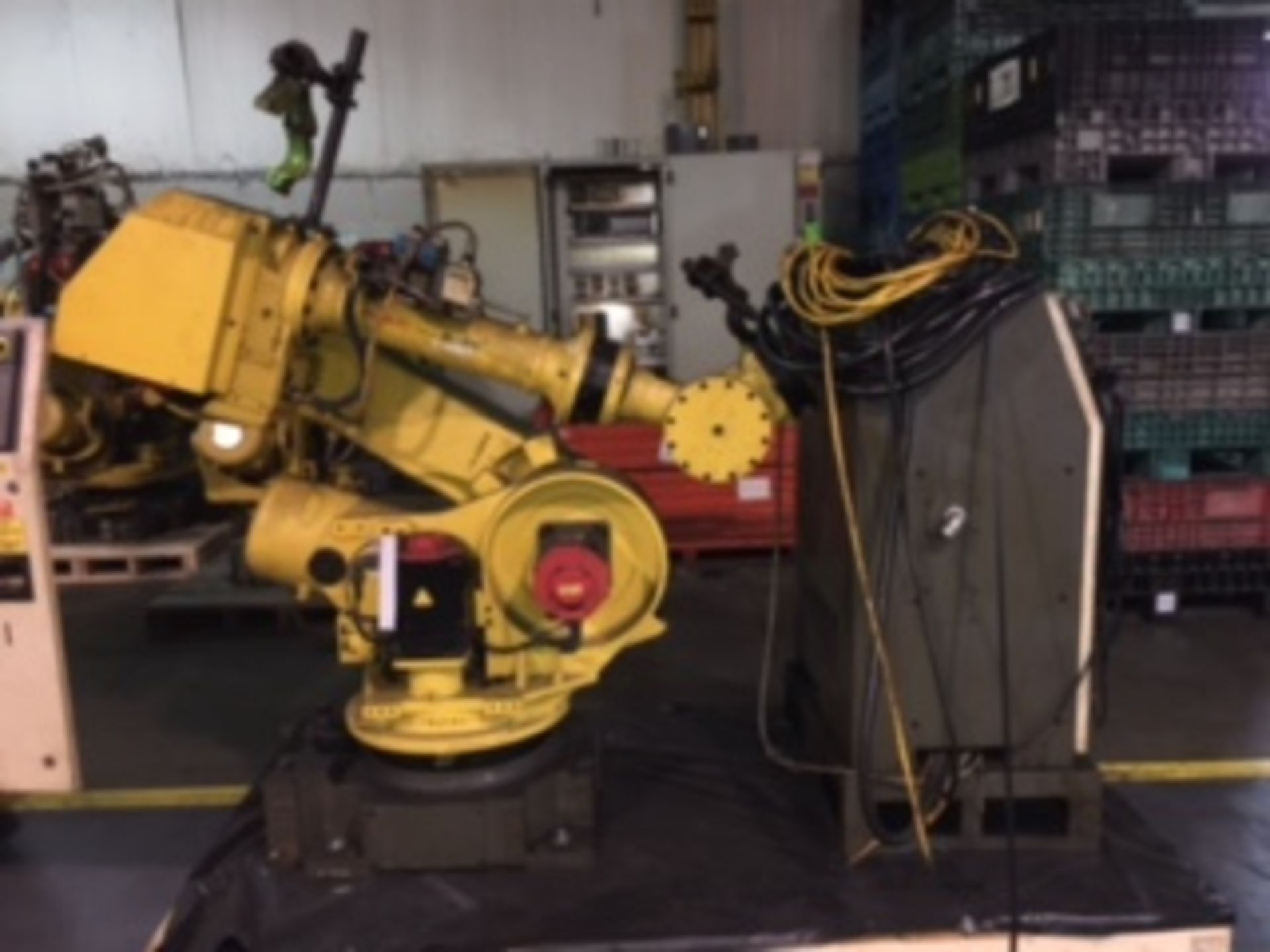 FANUC R-2000iA/210F WITH R-J3iB CONTROLS, CABLES AND TEACH PENDANT