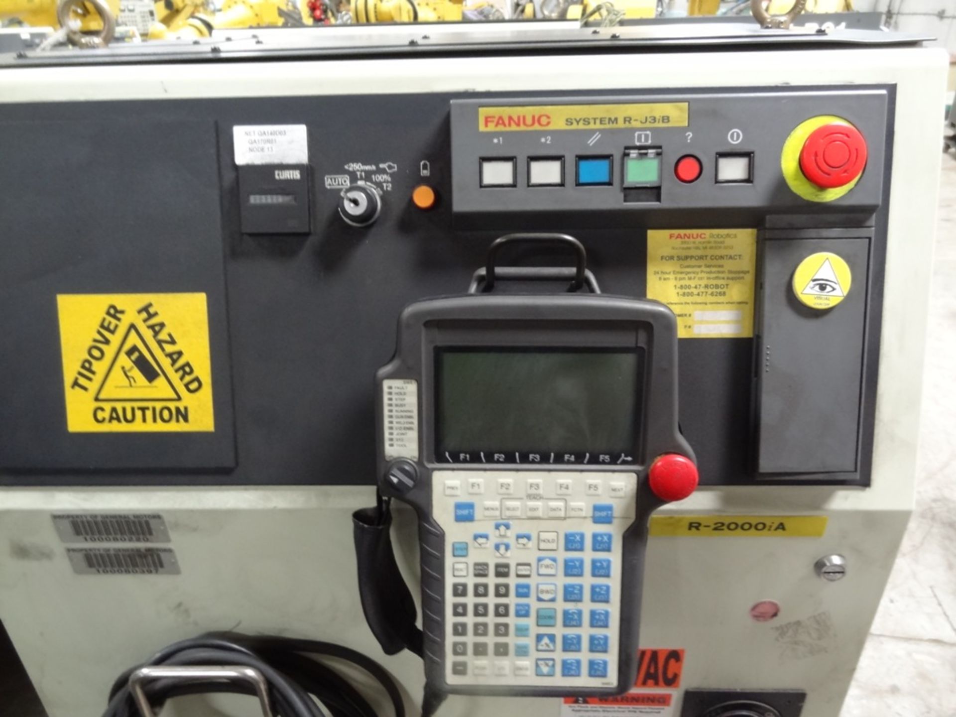 FANUC R2000iA/210F WITH R-J3iB, CABLES, TEACH PEND, SN 80230, YEAR 09/2006, HOURS 13018, LOCATION MI - Image 6 of 8