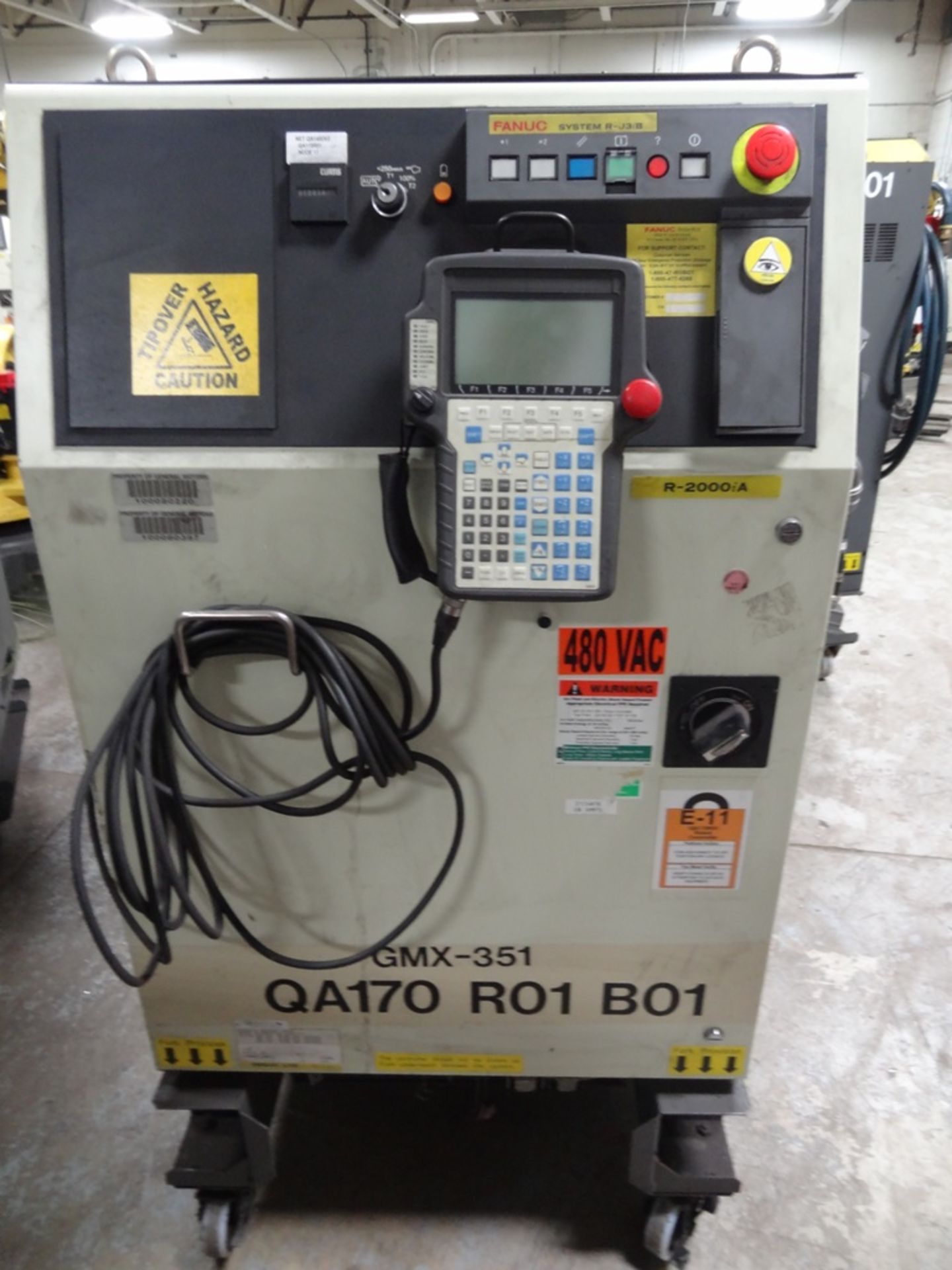 FANUC R2000iA/210F WITH R-J3iB, CABLES, TEACH PEND, SN 80230, YEAR 09/2006, HOURS 13018, LOCATION MI - Image 4 of 8