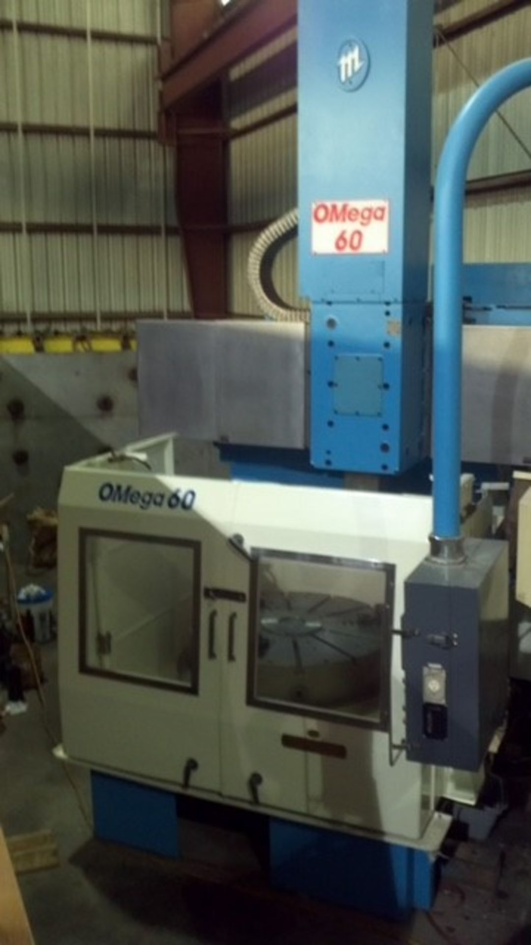 OMEGA 60 CNC VERTICAL TURNING LATHE, 1991, LOCATION TX, BUYER TO SHIP - Image 4 of 8