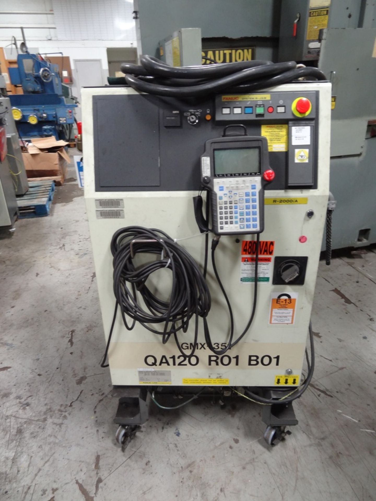 FANUC R2000iA/210F WITH R-J3iB, CABLES, TEACH PEND, SN 80219, YEAR 09/2006, HOURS 9790 LOCATION MI - Image 4 of 8