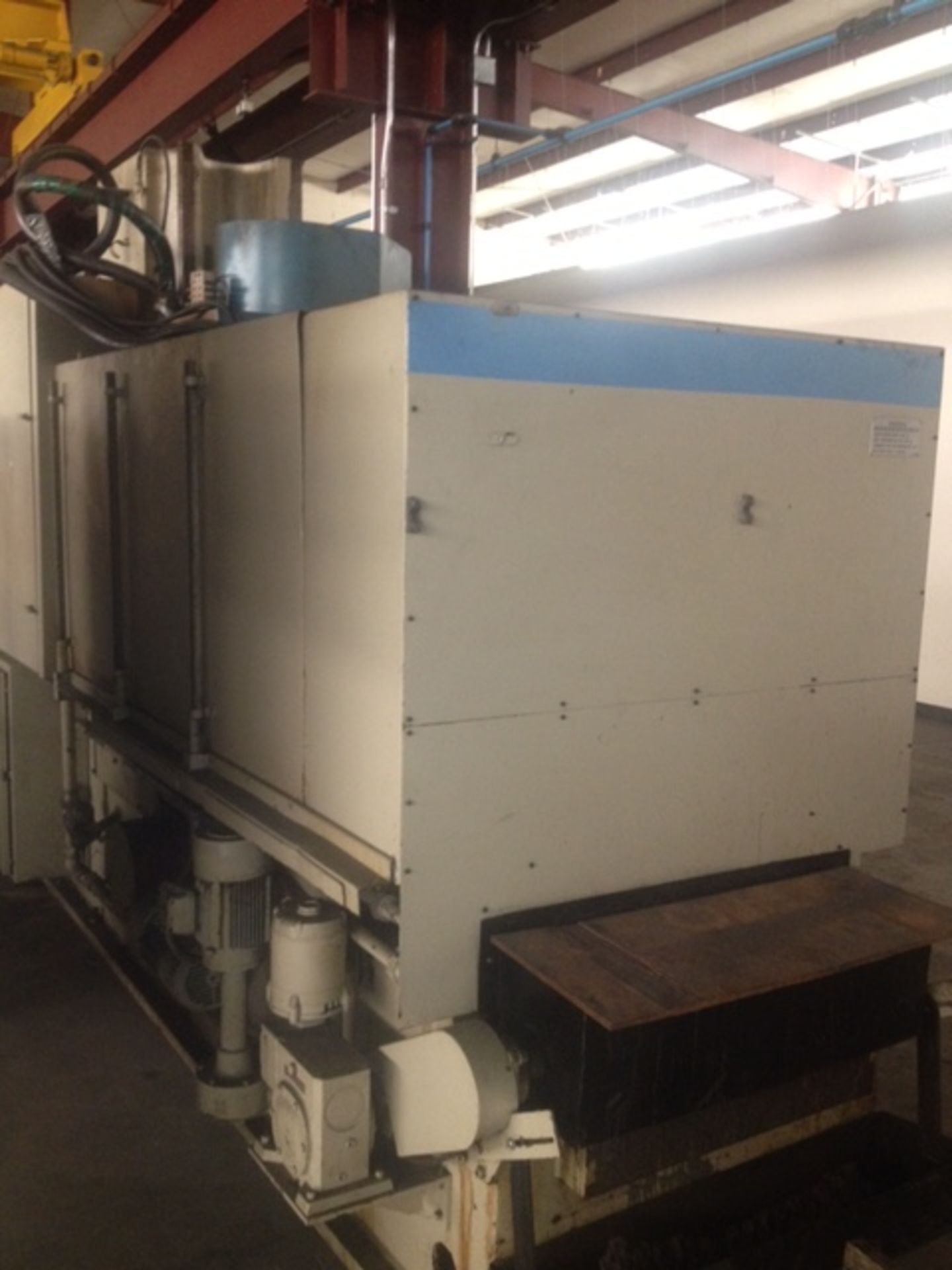 BLANCHARD MODEL 22AD42 VERTICAL ROTARY SURFACE GRINDER, YEAR 1984, LOCATION TX BUYER TO SHIP - Image 8 of 9