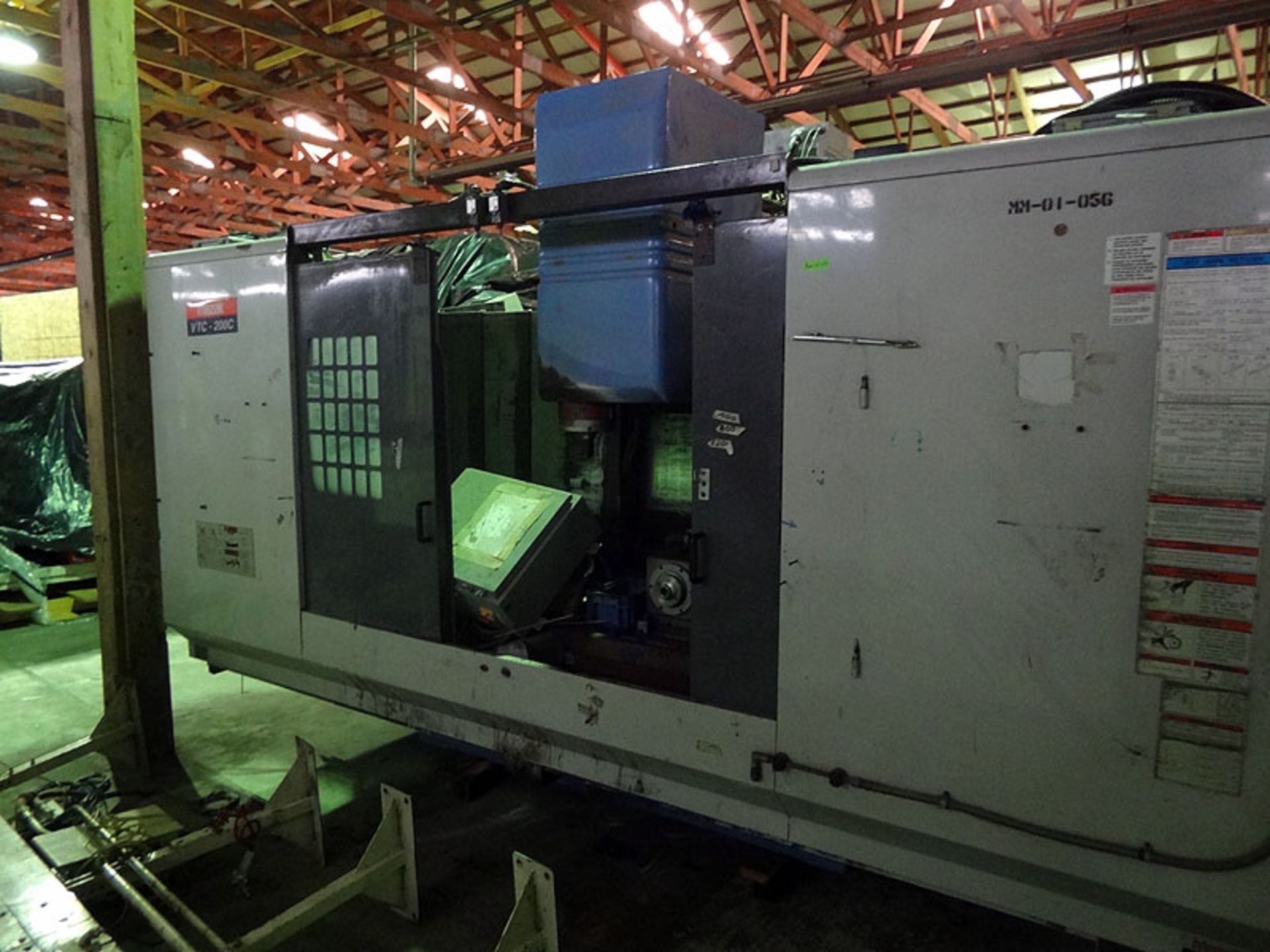 MAZAK VTC200C VMC, SN 158482, YEAR 08/2002, LOCATION MI, BUYER TO SHIP