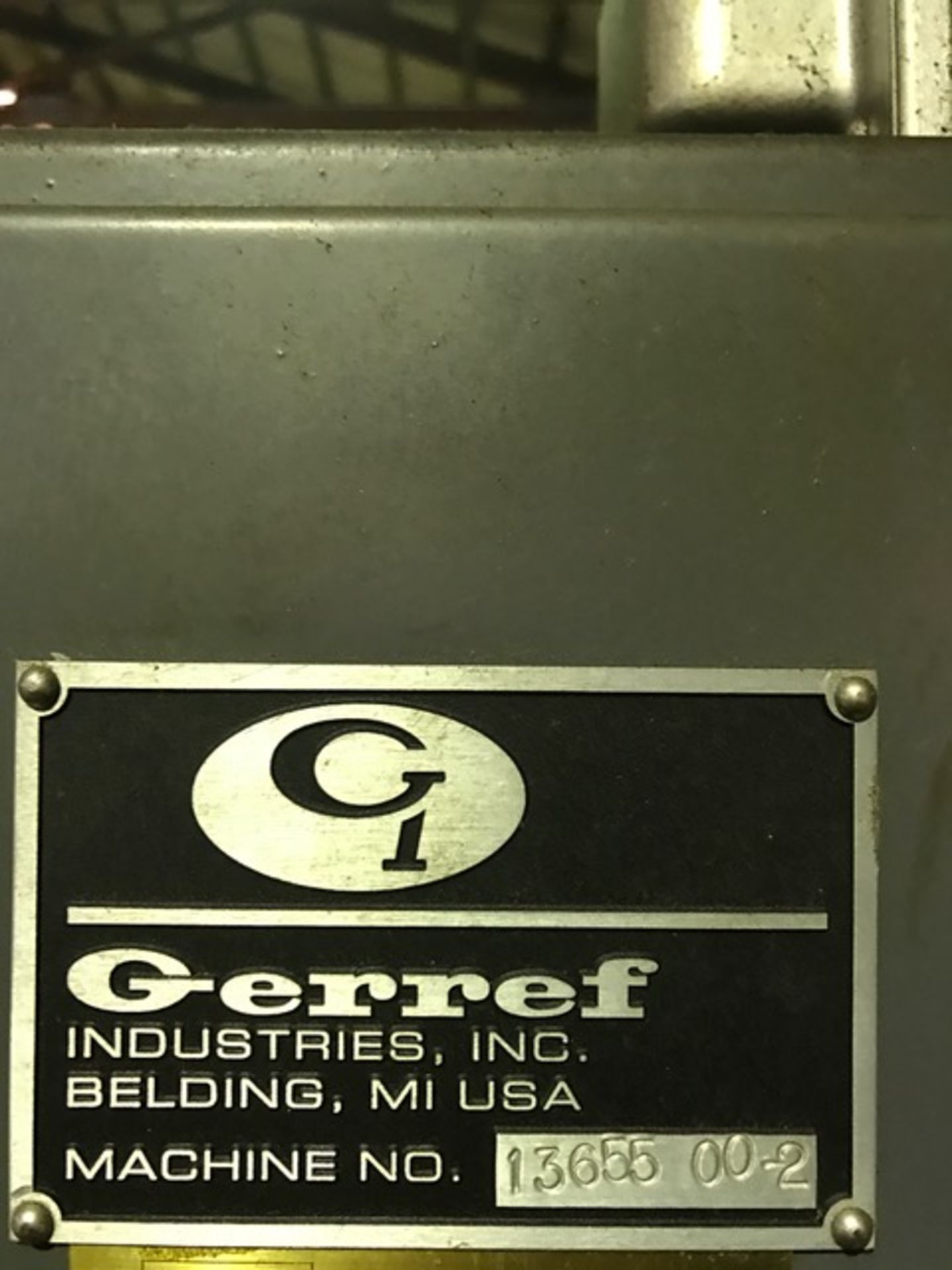 GEROFF PARTS WASHERS (LOT OF 2) SN'S. 13655 00-1 & 13655 00-2, LOCATION MI, BUYER TO SHIP - Image 2 of 5