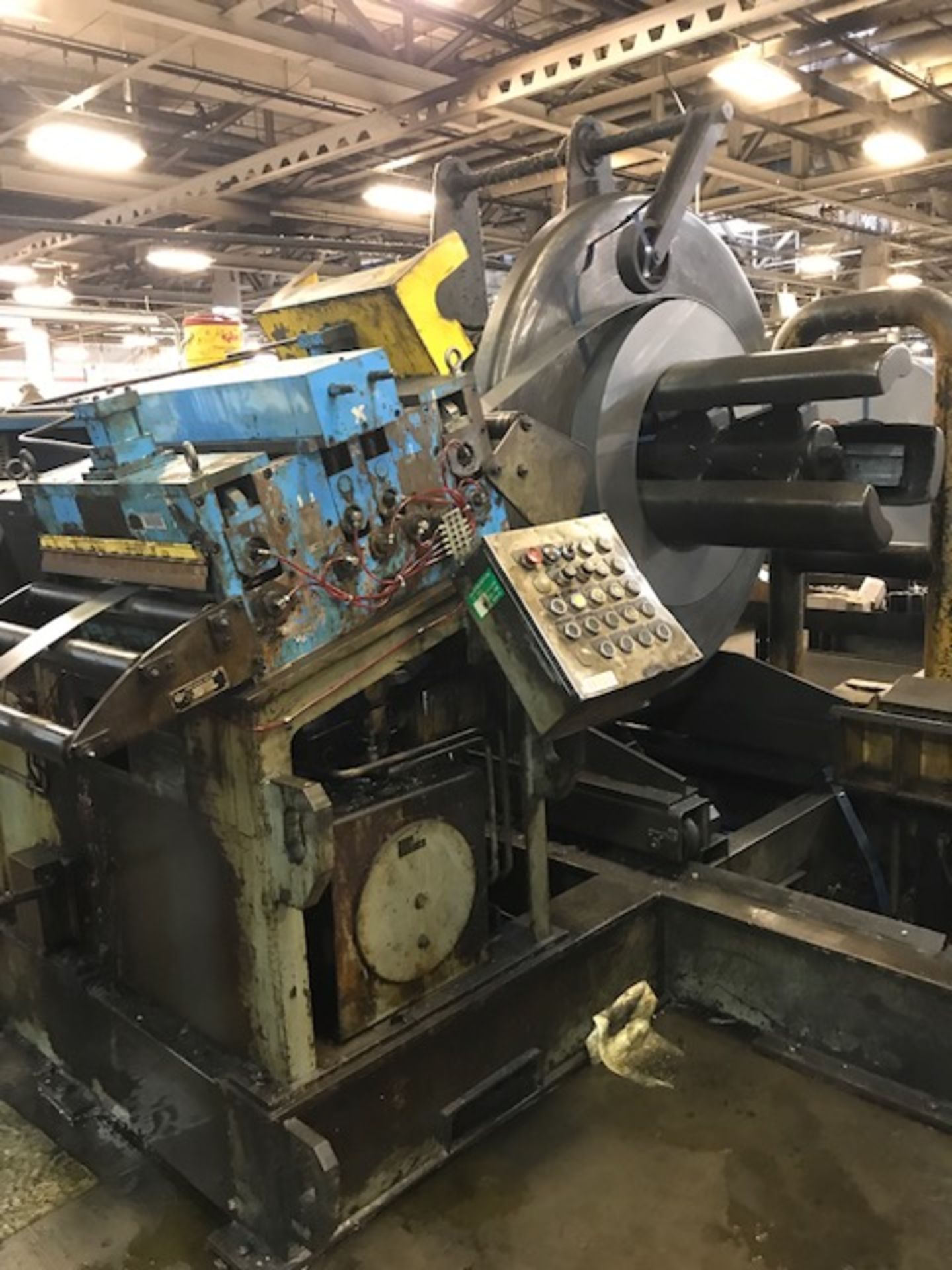 VERSON SE2-600-96-48 STRAIGHT SIDE PRESS, YEAR 1970, LOCATION MI - Image 7 of 12