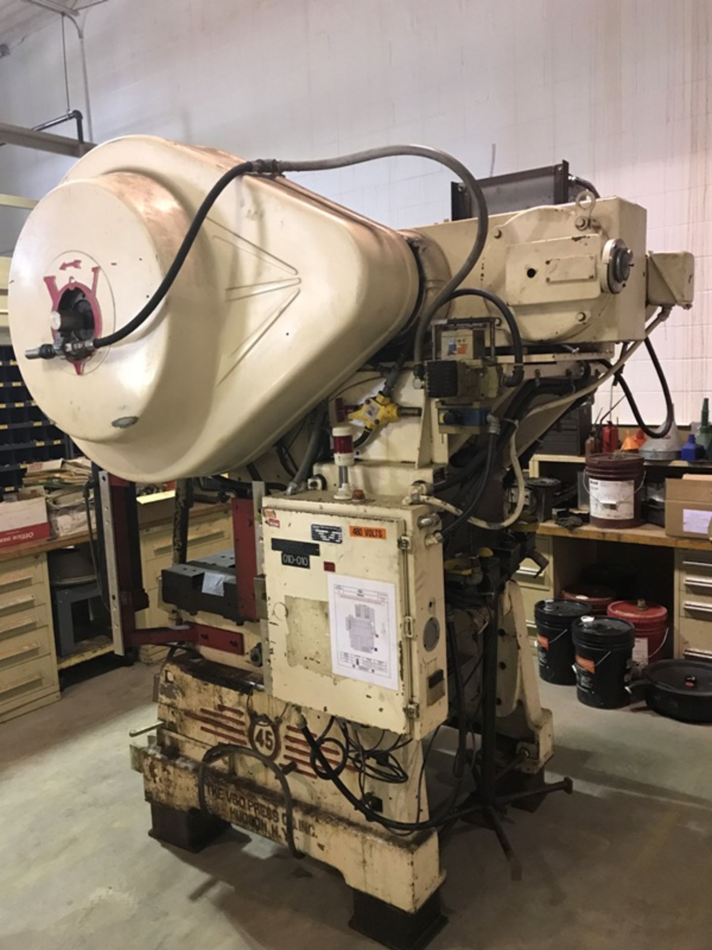 V & O 45 TON PRESS, SN 45ST-180, LOCATION MI - Image 4 of 16