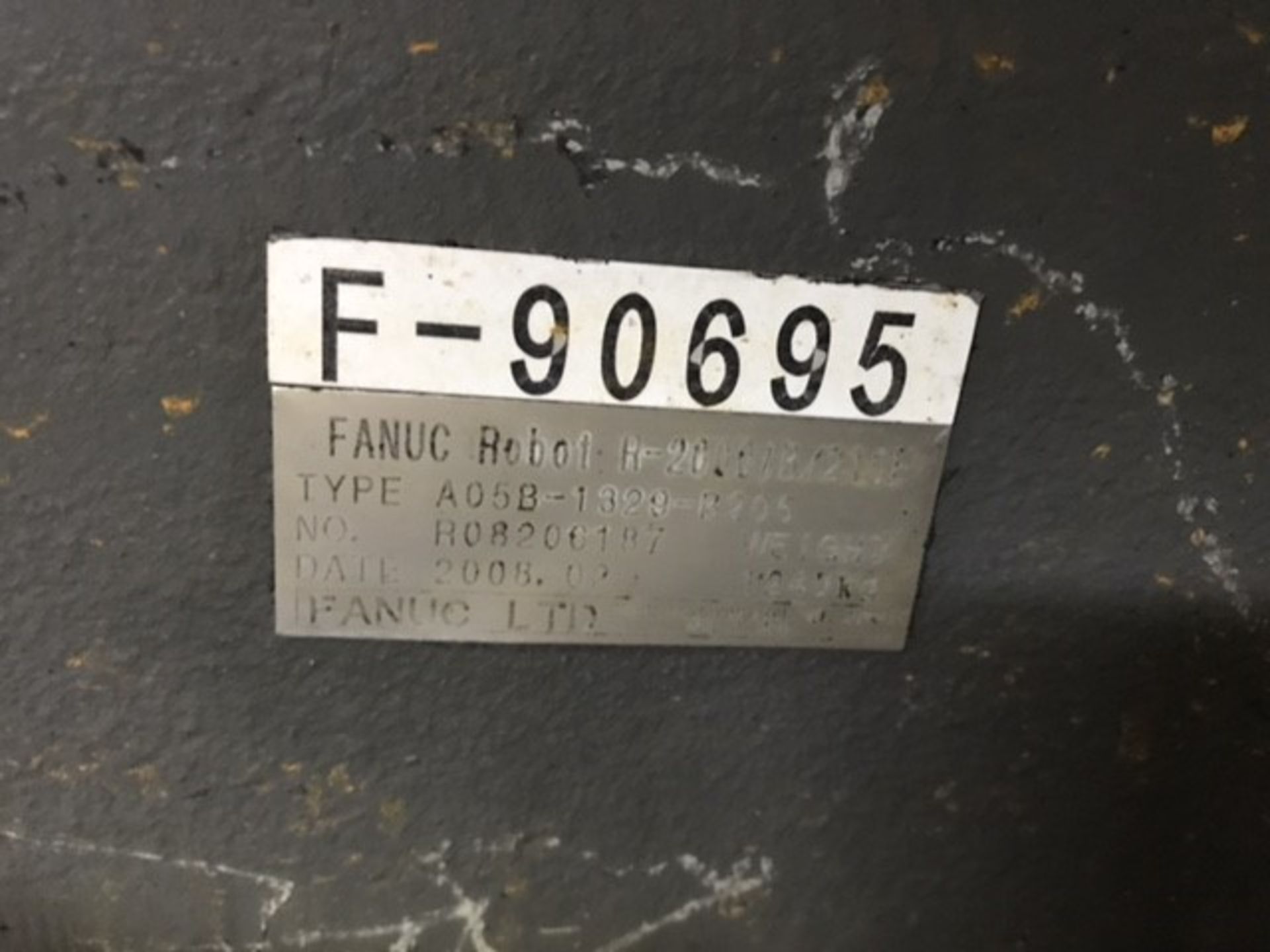 FANUC R2000iB/210F WITH R-30iA CONTROLS, YEAR 2008, SN 90695/90694, TEACH AND CABLES, LOCATION MI - Image 8 of 9