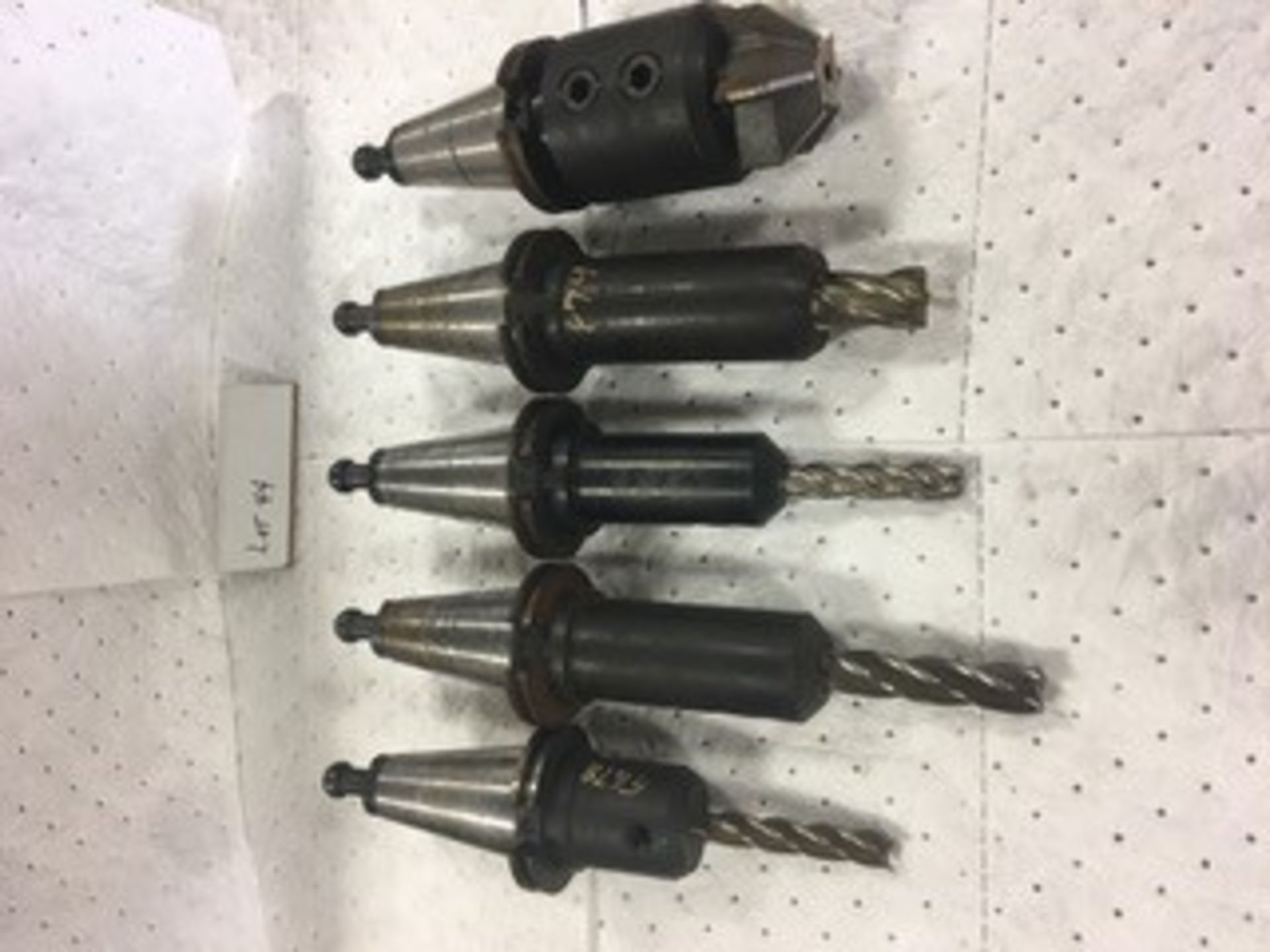 LOT OF 5 CAT 50 ENDMILL HOLDERS, LOCATION MI, BUYER TOO SHIP