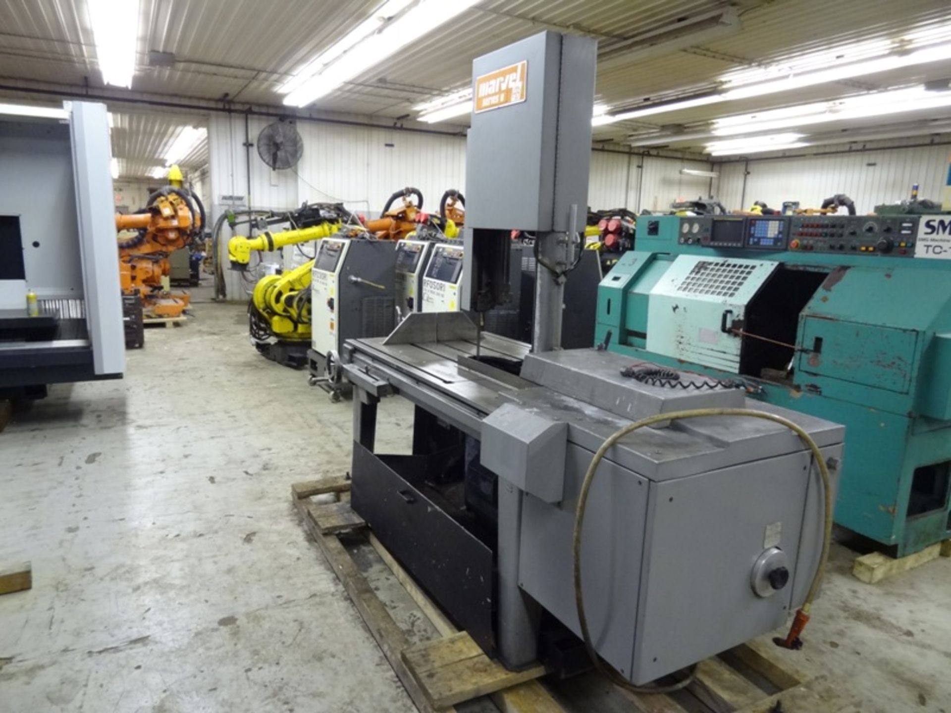 MARVEL SERIES 8 MARK 1 VERTICAL TILTING HEAD BAND SAW, SN 822334-W, LOCATION MI - Image 3 of 9