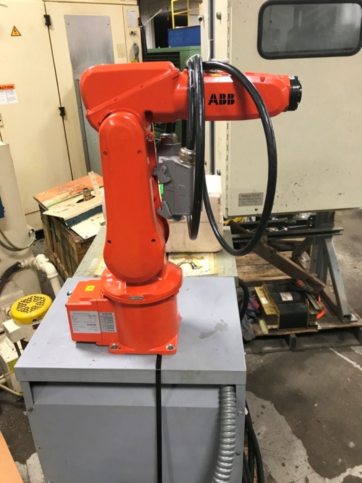 ABB IRB 120 6 AXIS CNC ROBOT WITH IRC5 CONTROLLER, SN 12-63123, YEAR 2010, LOCATION MI