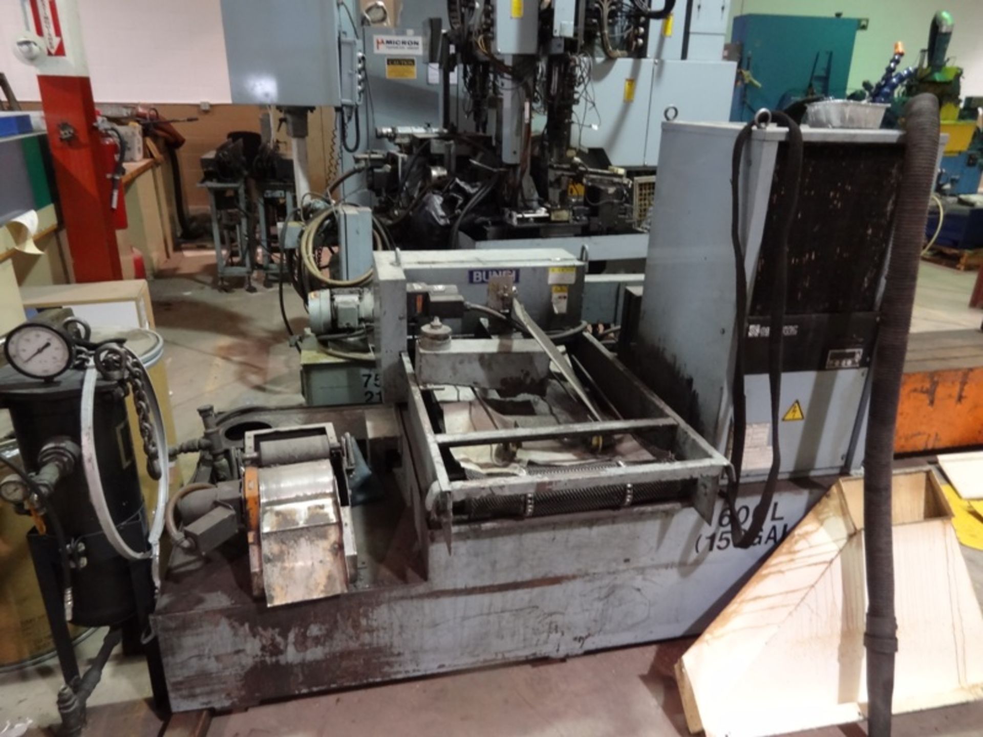 MICRON MODEL MD-450-RD CNC CENTERLESS GRINDER, SN 4551, YEAR 1997, LOCATION MI - Image 7 of 10