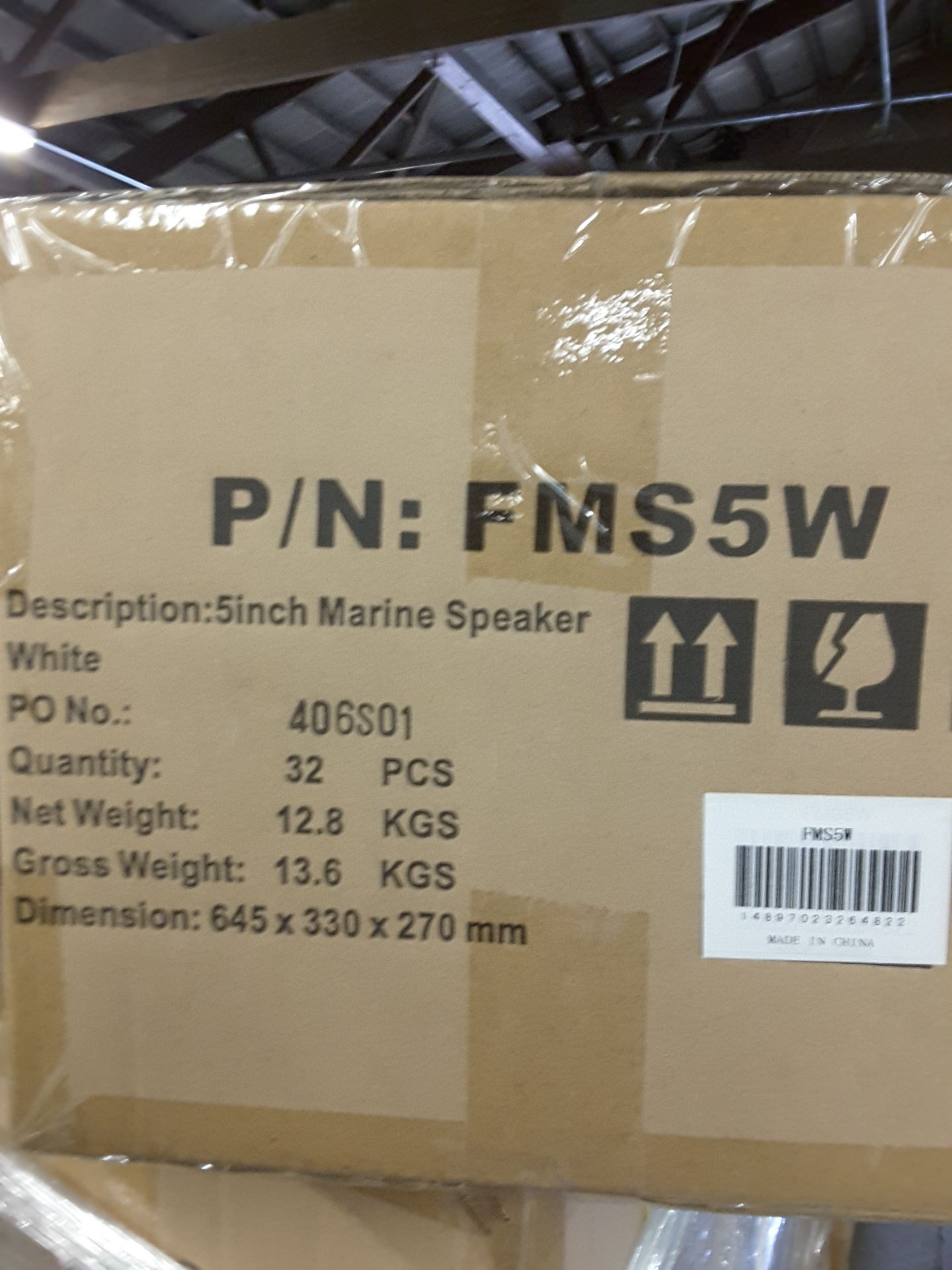 24 boxes of 5" marine speakers, 32 per box - Image 2 of 2