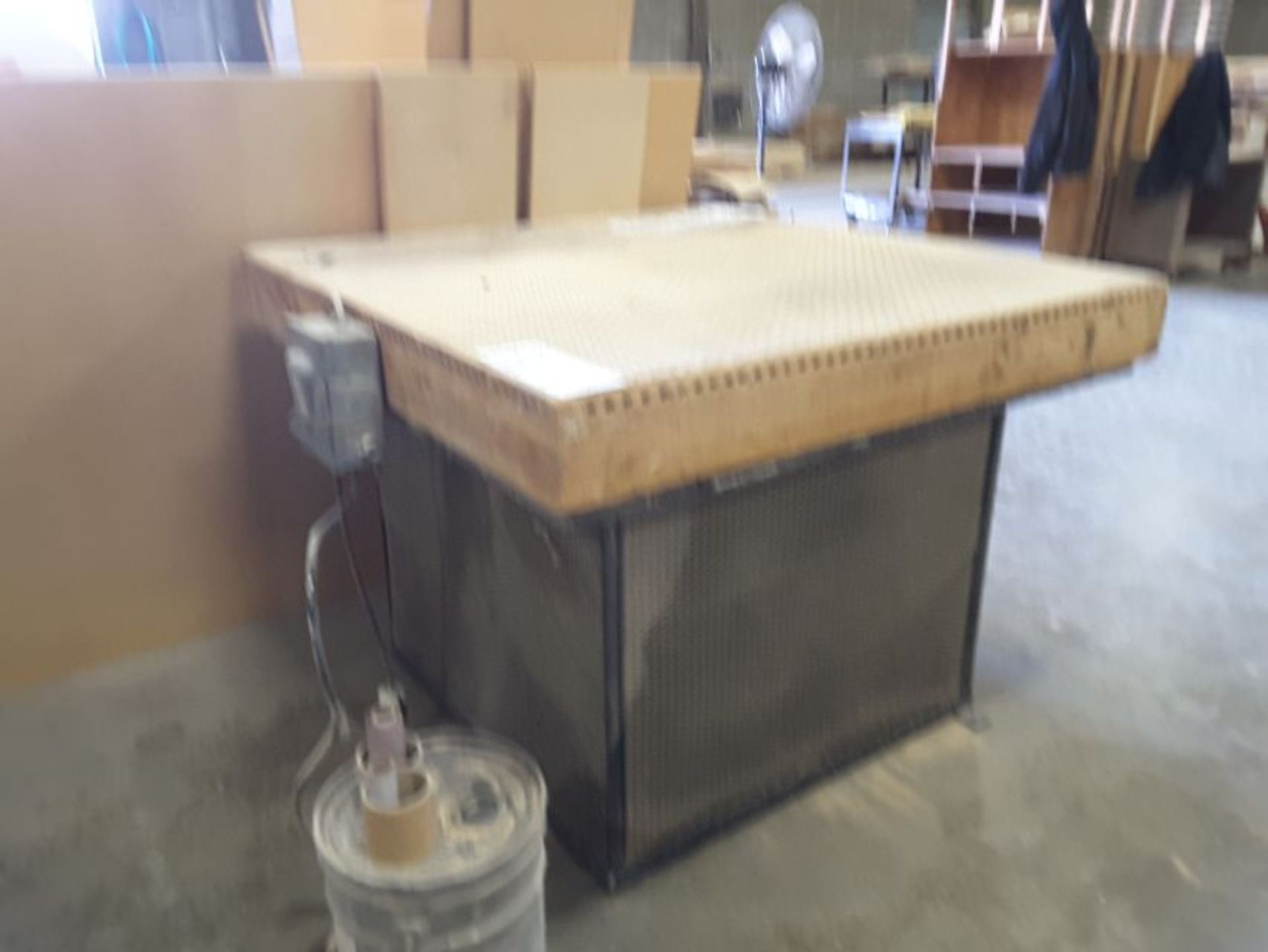 48"x48" Semco downcraft sanding table 3PH - Image 3 of 3