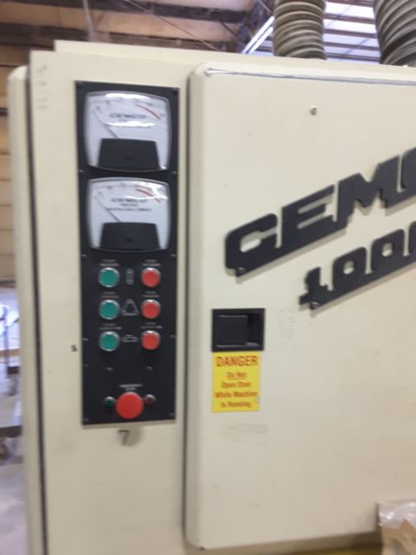 Cemco 1000 dual head 37" drum sander - Image 2 of 8