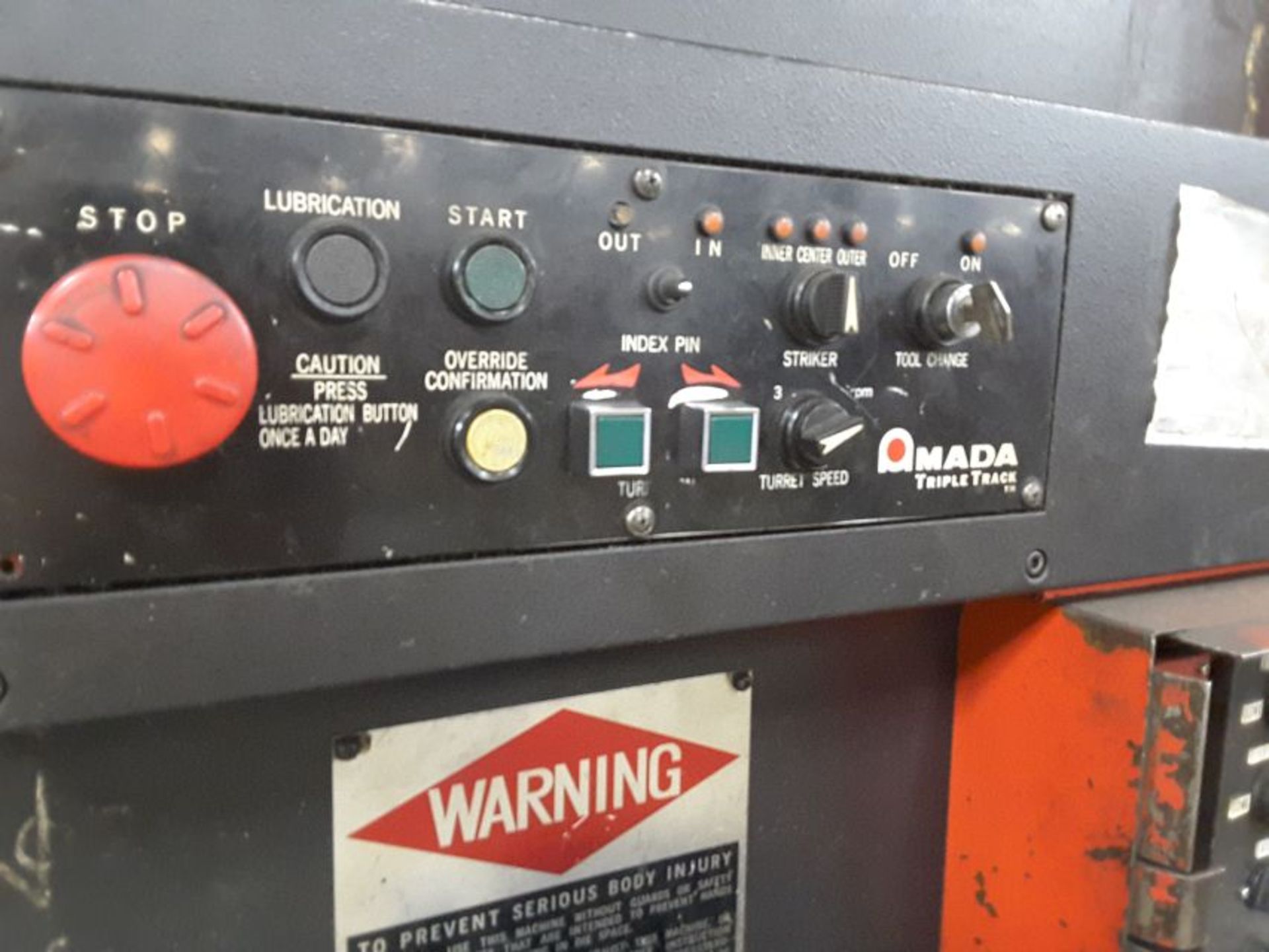 AMADA PEGA 305072 30-TON CNC TURRET PUNCH - Image 4 of 9