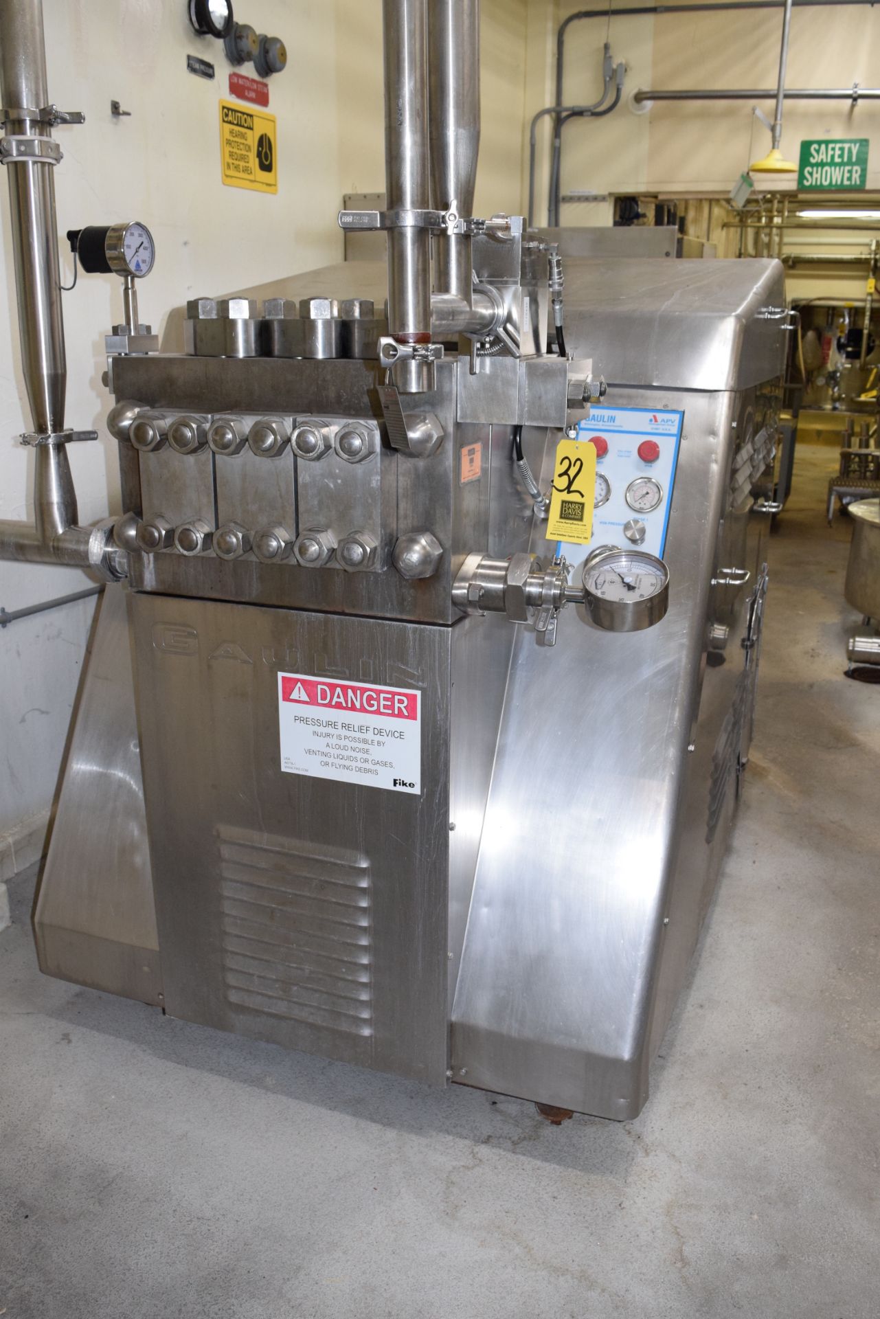 REBUILT 2013, APV Gaulin 2-Stage Homogenizer, Model: 4070-MC45-2.5 TPS, SN: 9756645, with HVA, and