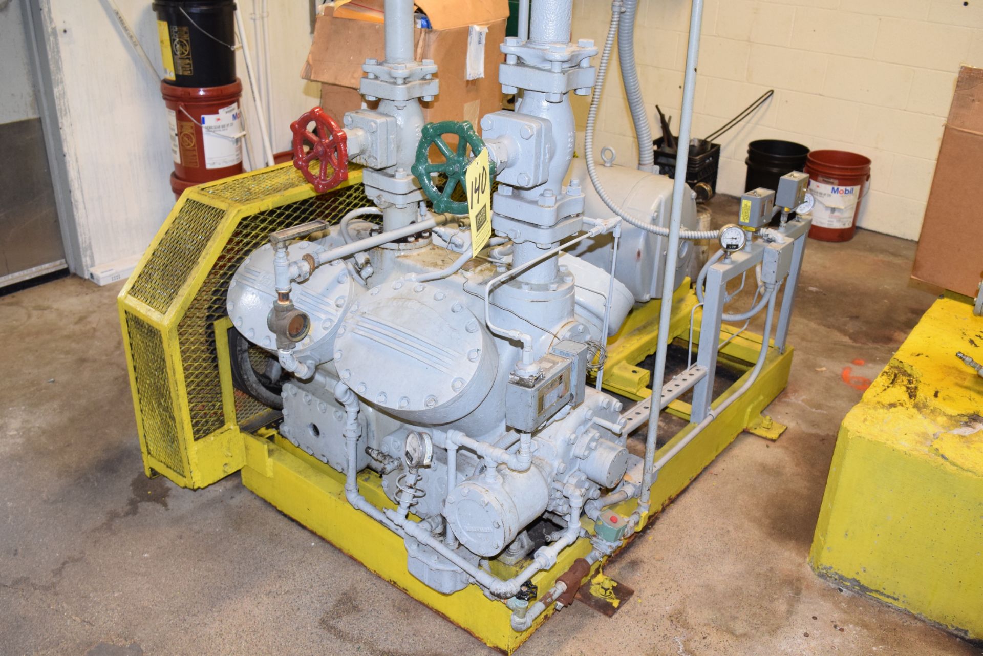 Carrier 50 HP 8 Cylinder Ammonia Compressor  **Rigging Fee $500