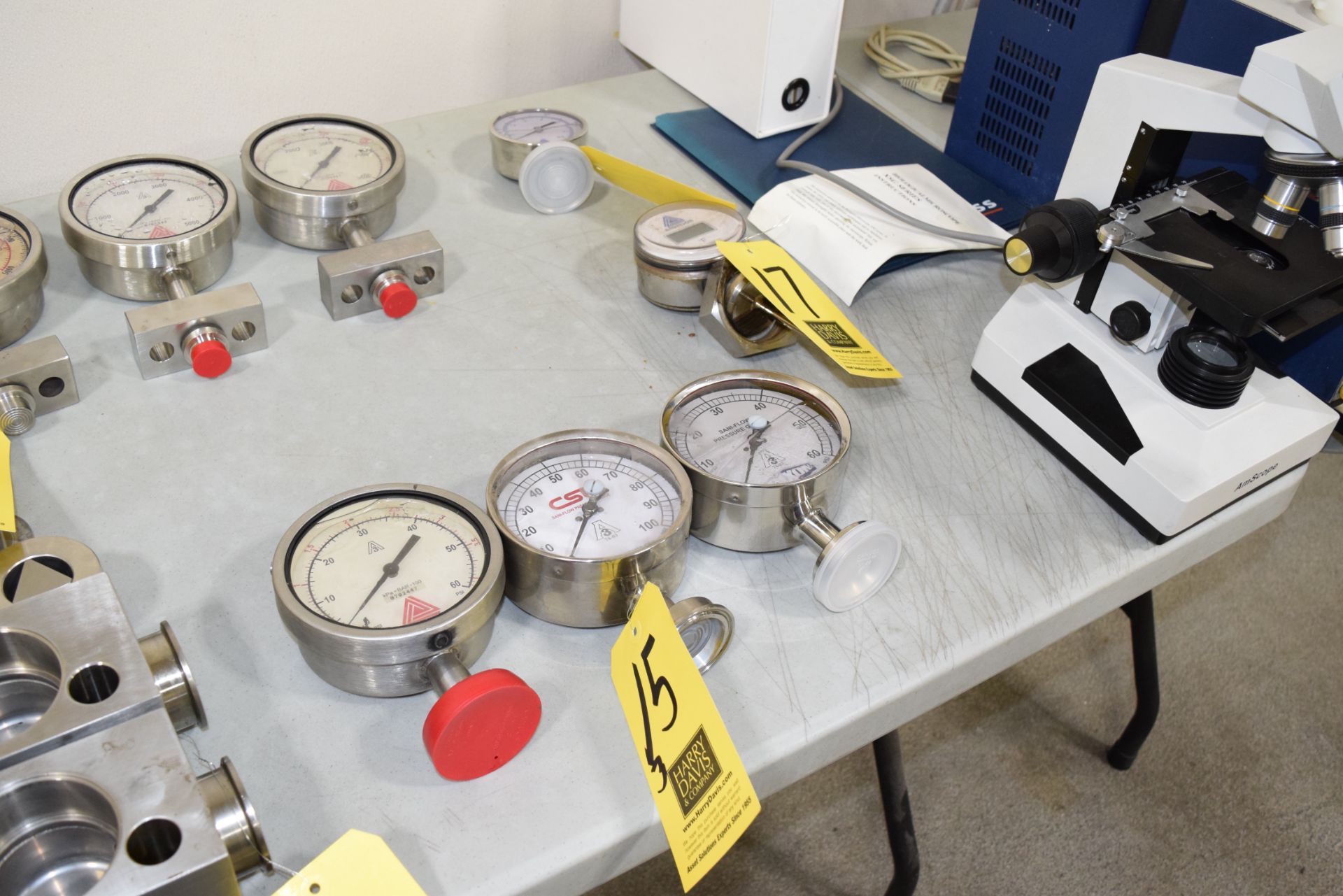 (3) Anderson, CSE, and Dixon Pressure Gauges **Rigging Fee $25