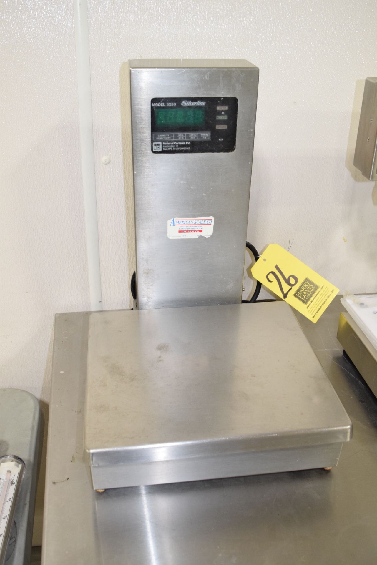 Silverline, 30 LB Capacity S/S Digital Scale, Model: 3250 **Rigging Fee $40