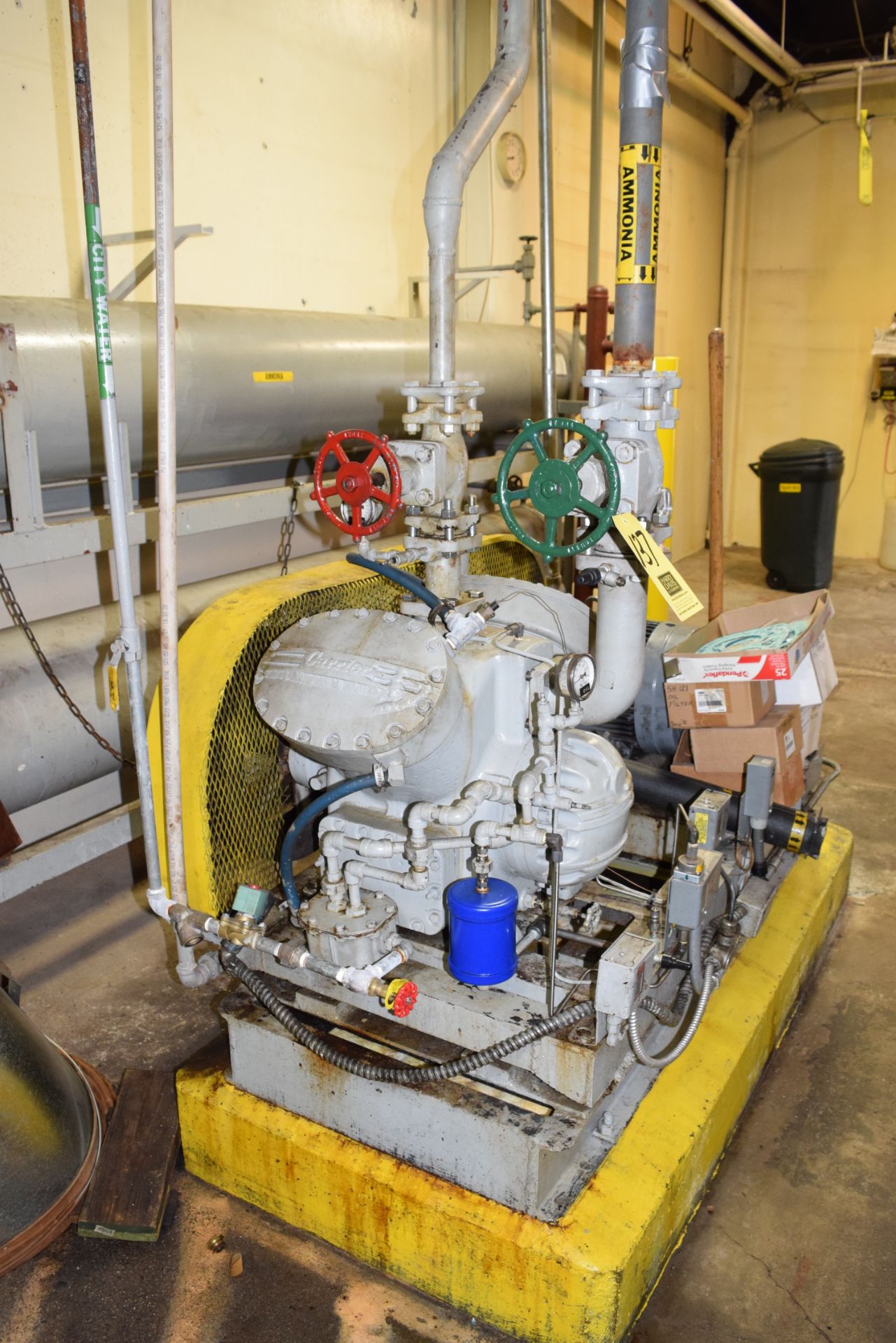 Carrier 20 HP Ammonia Compressor  **Rigging Fee $500