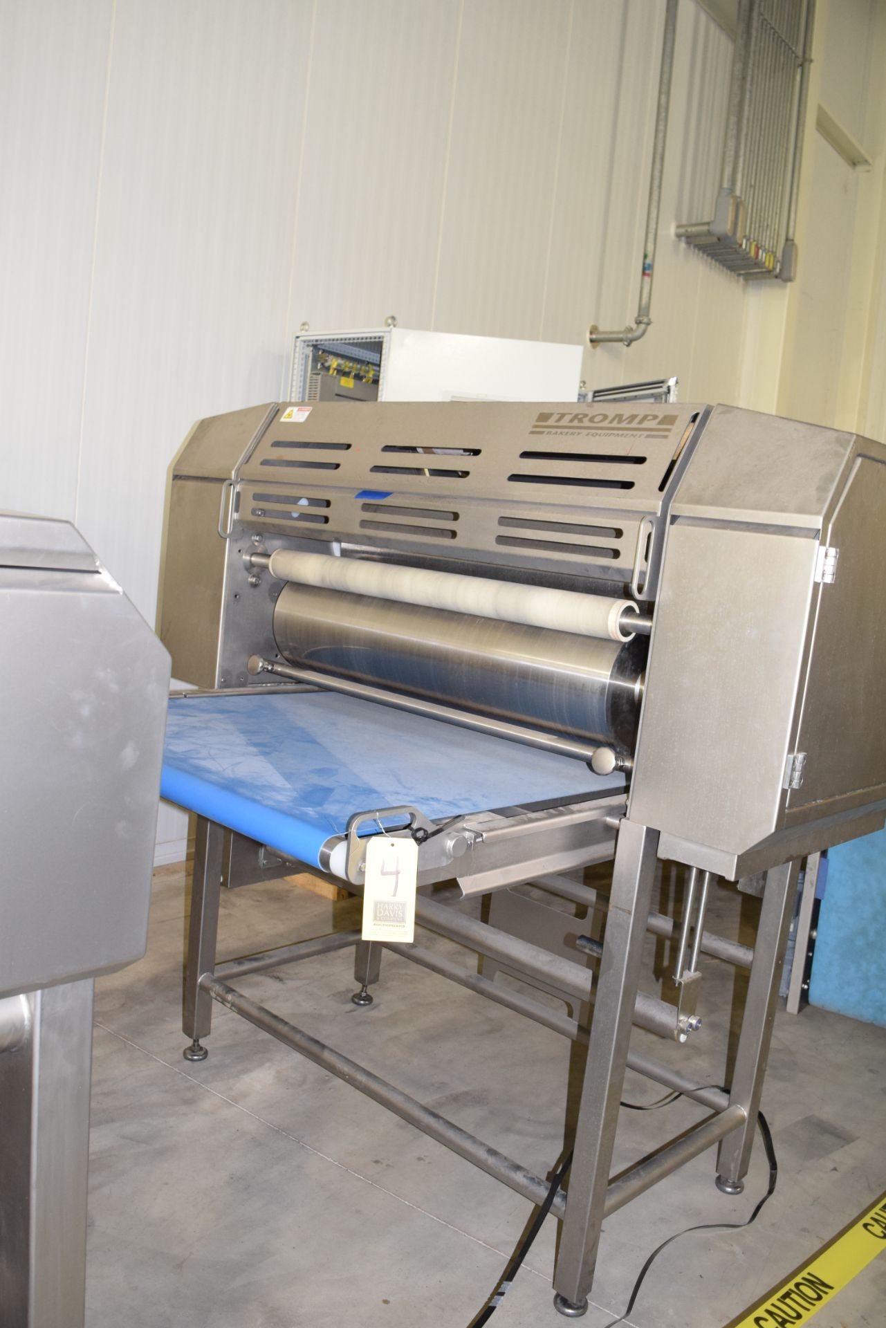 Tromp Bakery Systems, 1,000 MM S/S Multi-Roll Sheeter with SEW Motors, Hand Wheel and 50 MM - Image 2 of 3