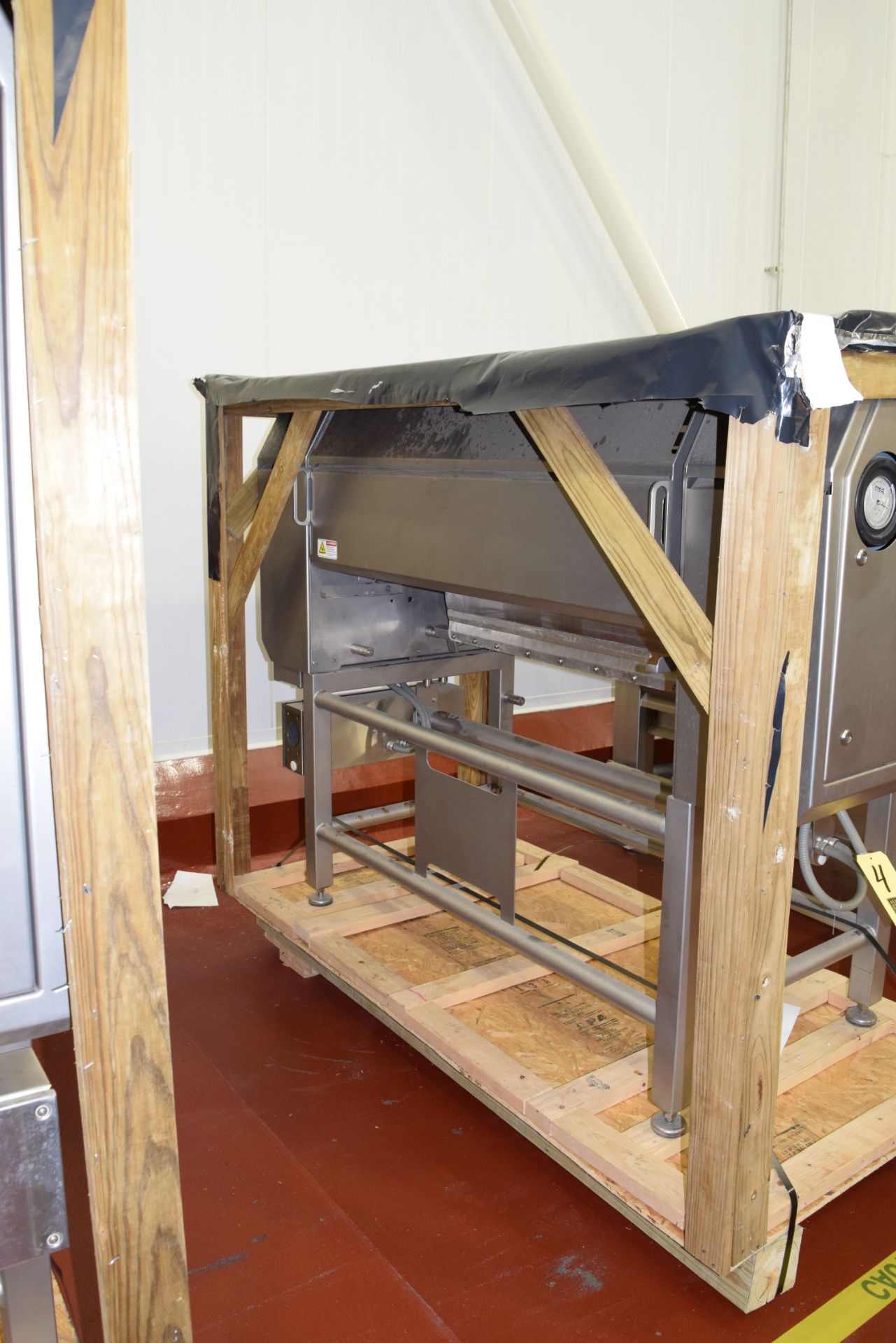 Tromp Bakery Systems, 1,000 MM S/S Multi-Roll Sheeter with SEW Motors, Hand Wheel and 50 MM