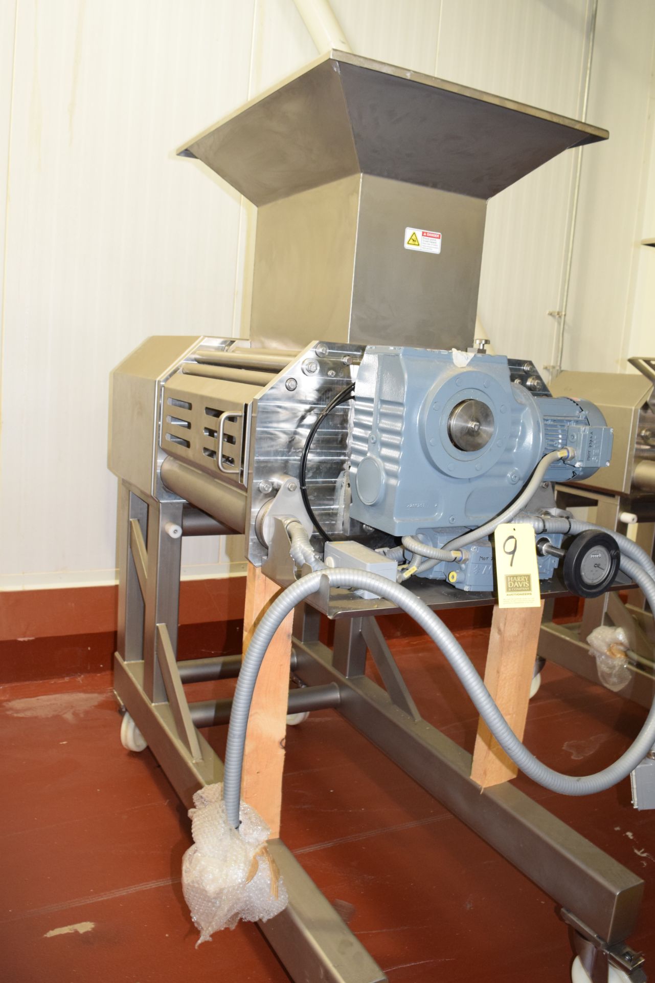 Tromp Bakery Systems, Three-Roll S/S Dough Extruder, Type 2M600, Working with 600 MM Rollers