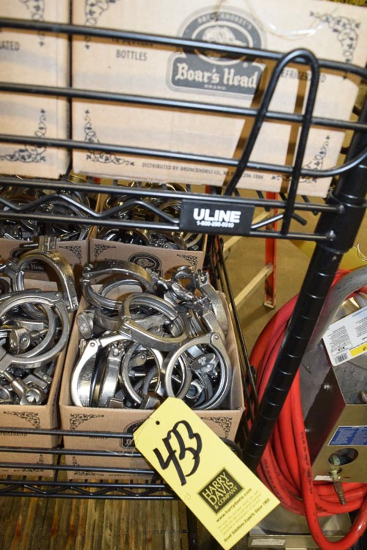 3" S/S Clamps **Rigging Fee** $ 10