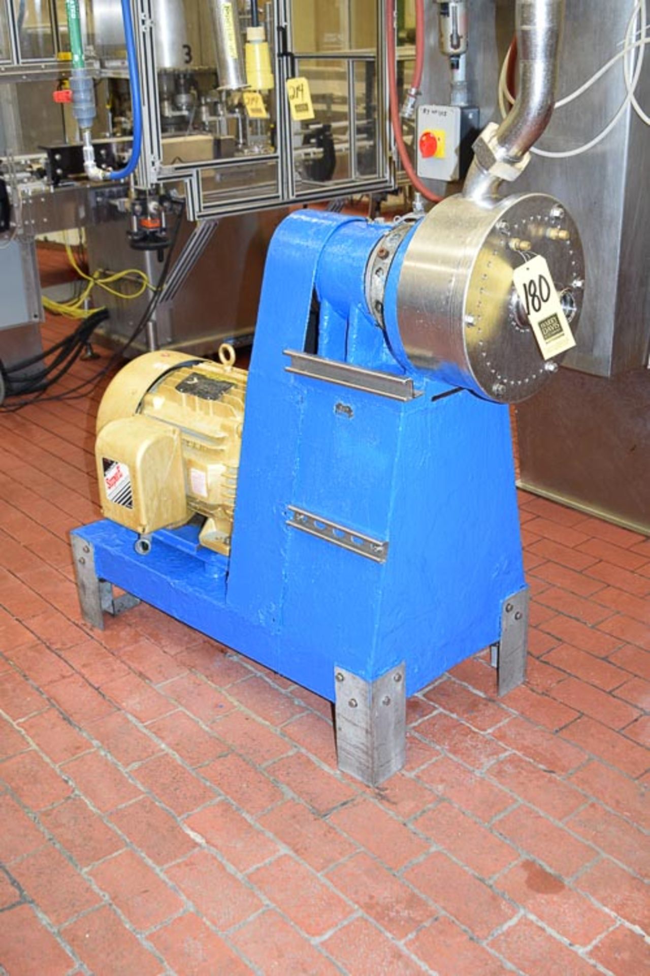 Charlotte Mill with Water-Jacket and Baldor Super E 30 HP 1,760 RPM Motor **Rigging Fee** $ 30