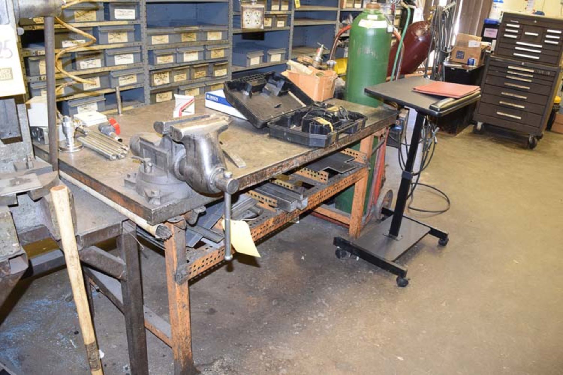 Work Bench with Vise **Rigging Fee** $ 25