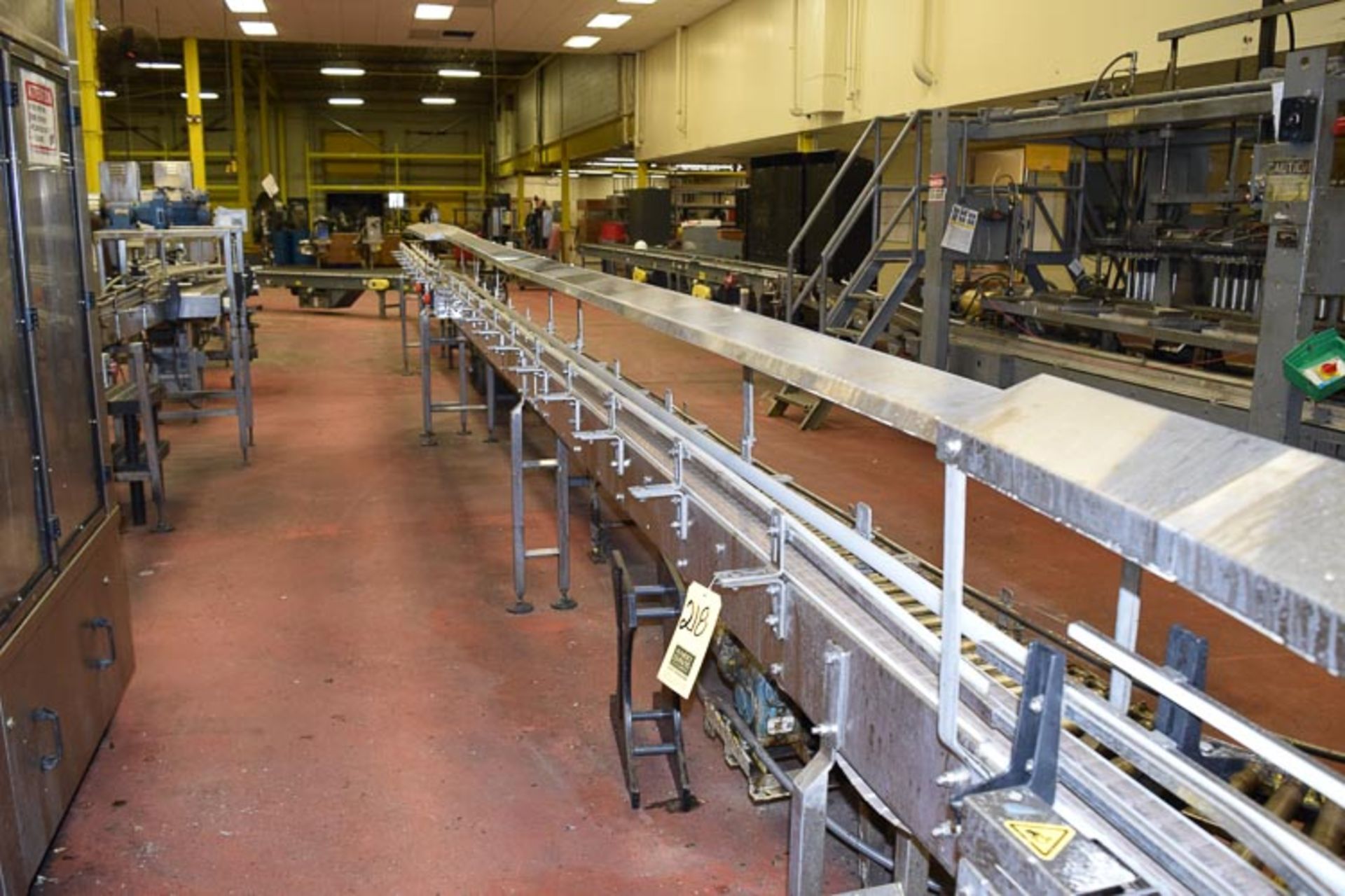 3.25" Width S/S Frame Conveyor, 25' Length, with Conveyor Drive **Rigging Fee** $ 300