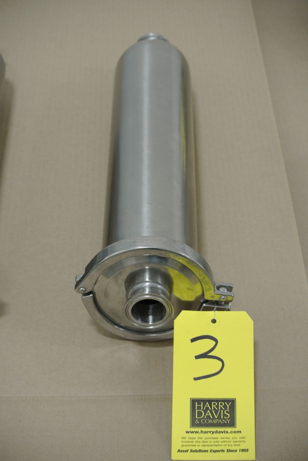 S/S Inline Filter Rigging Fee $ 15