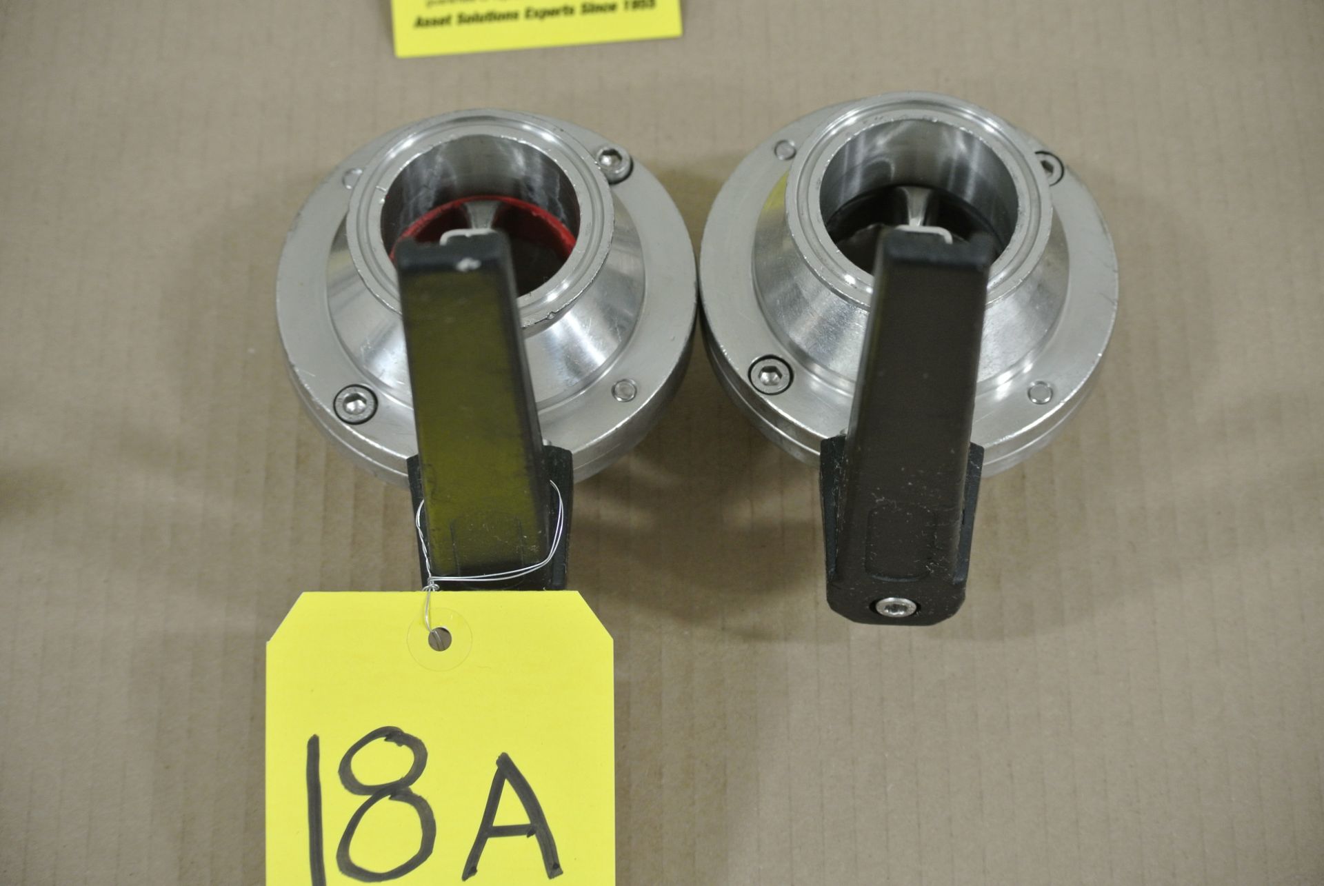 2" S/S Butterfly Valves Rigging Fee $ 15