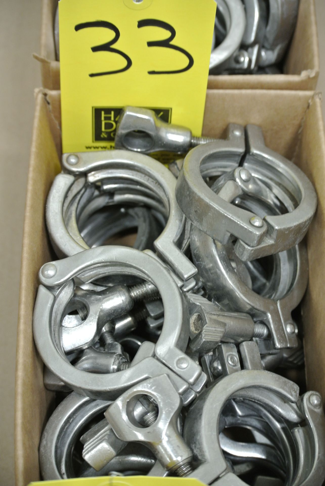 2" S/S Clamps Rigging Fee $ 15