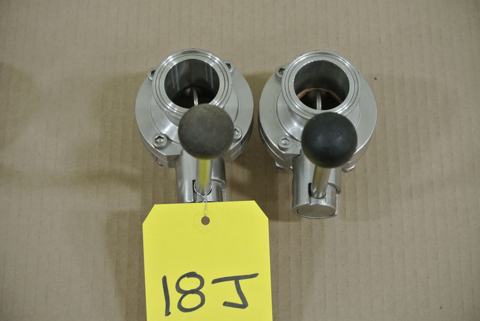 1 1/2" S/S Butterfly Valves Rigging Fee $ 15