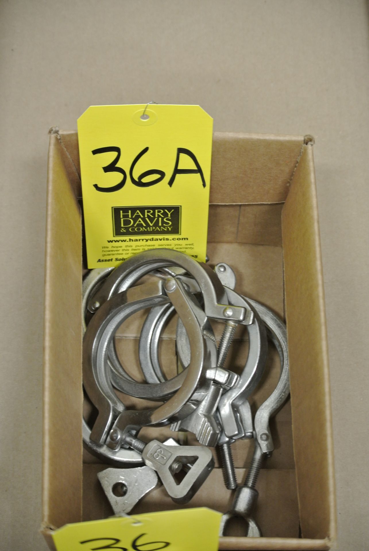 3" S/S Clamps Rigging Fee $ 15