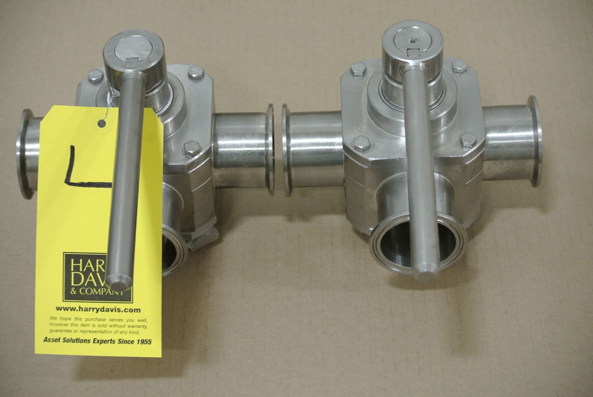 Koltek 2" 3-Way S/S Plug Valves Rigging Fee $ 15