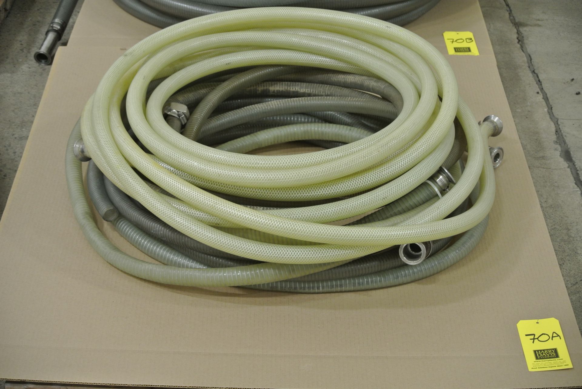 Suction Discharge Hoses 1 1/2" S/S Clamp Ends, Assorted Lengths Rigging Fee $ 50